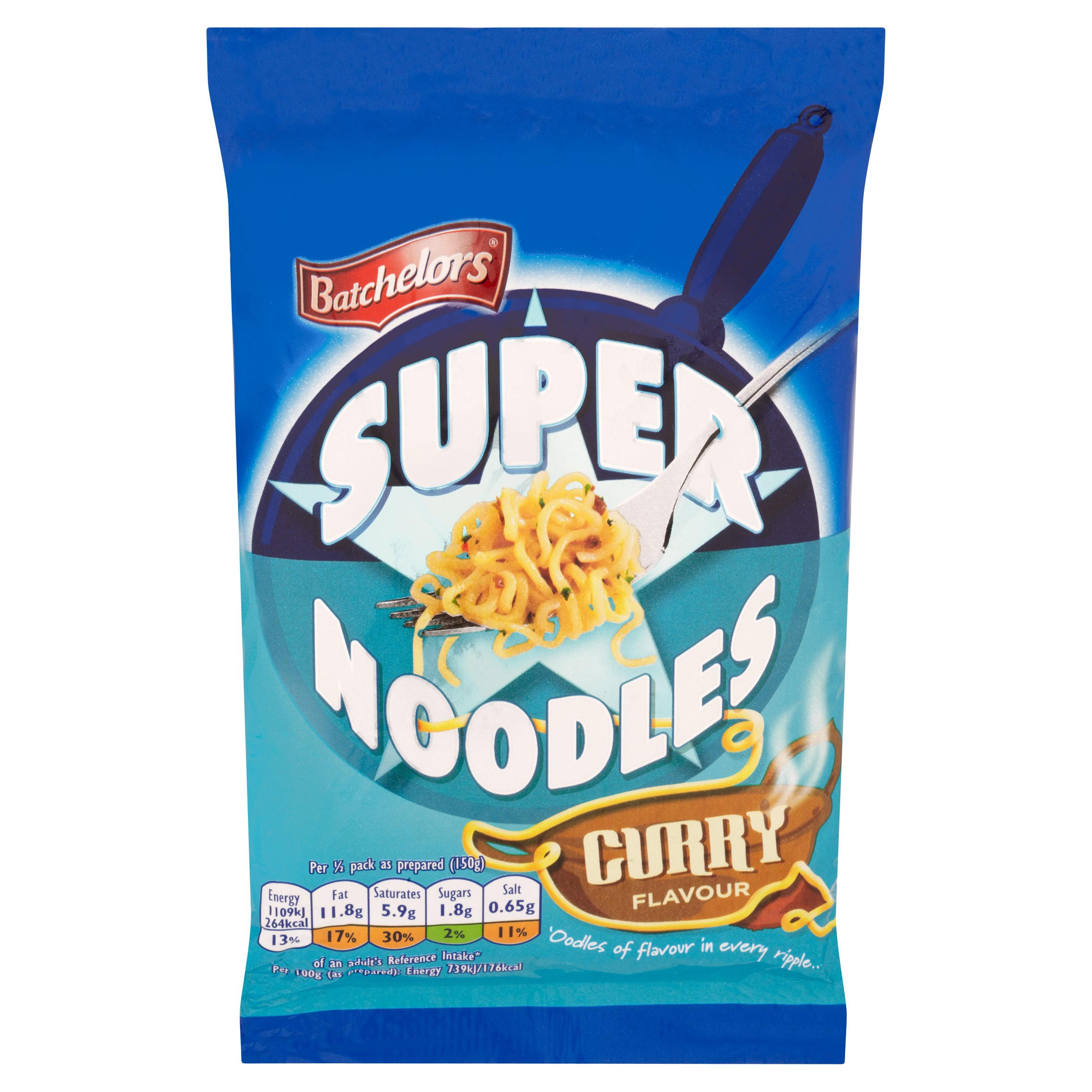 Batchelors Super Noodles Curry Flavour 100g | Packet Rice, Pasta ...