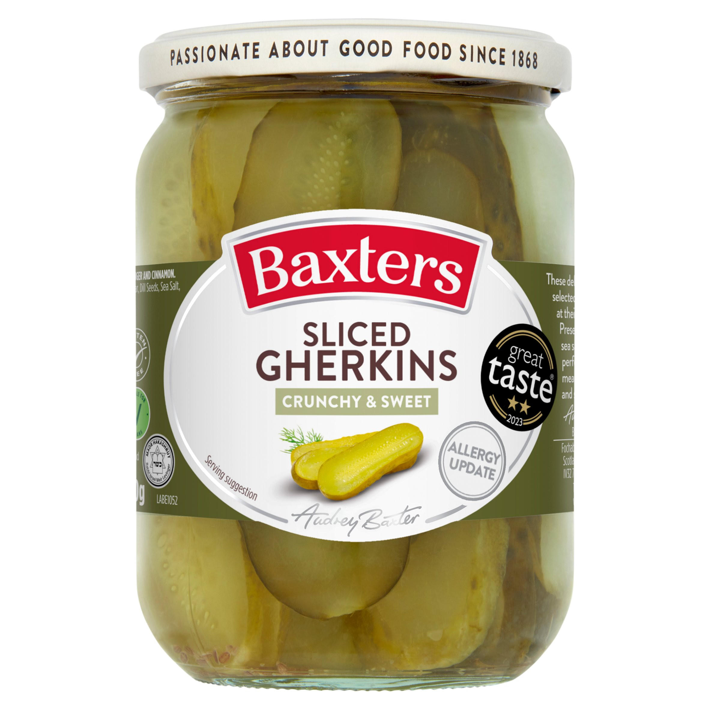 Baxters Kraut Fermented Cabbage 480g