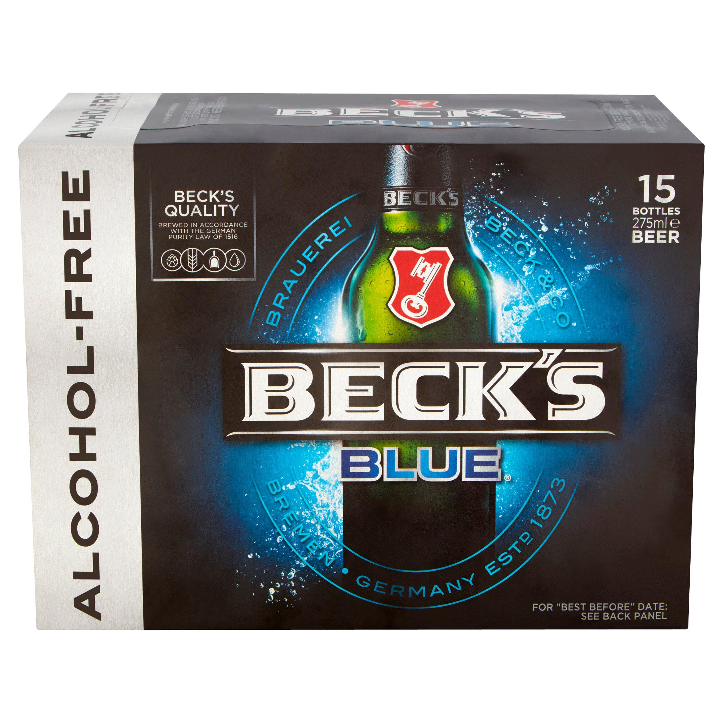 Beck s Blue Alcohol Free Beer Bottles 15 X 275ml Beer Iceland Foods Beck s Blue Alcohol Free Beer Bottles 15 X 275ml Beer Iceland Foods
