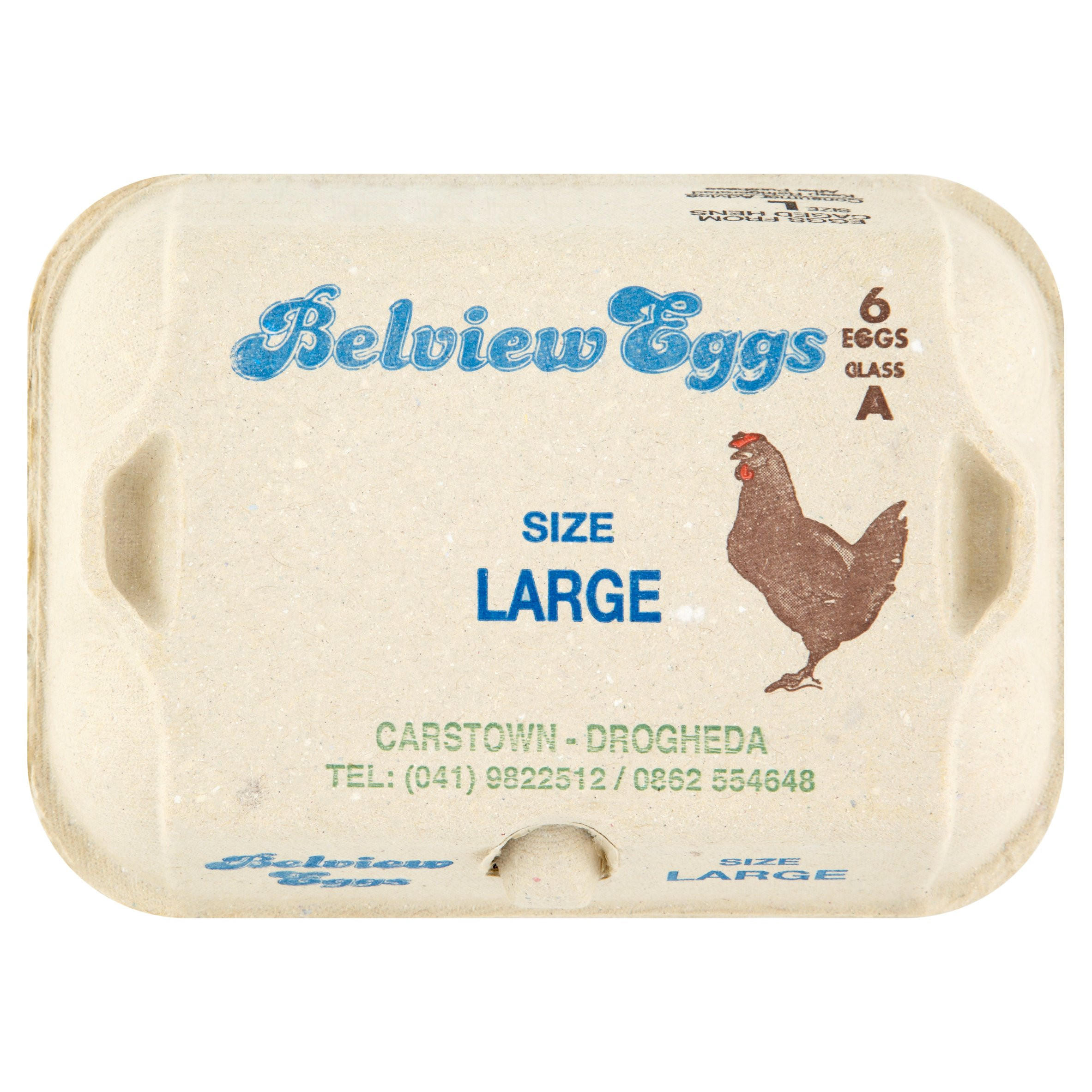 Belview Eggs 6 Eggs Large Eggs Iceland Foods