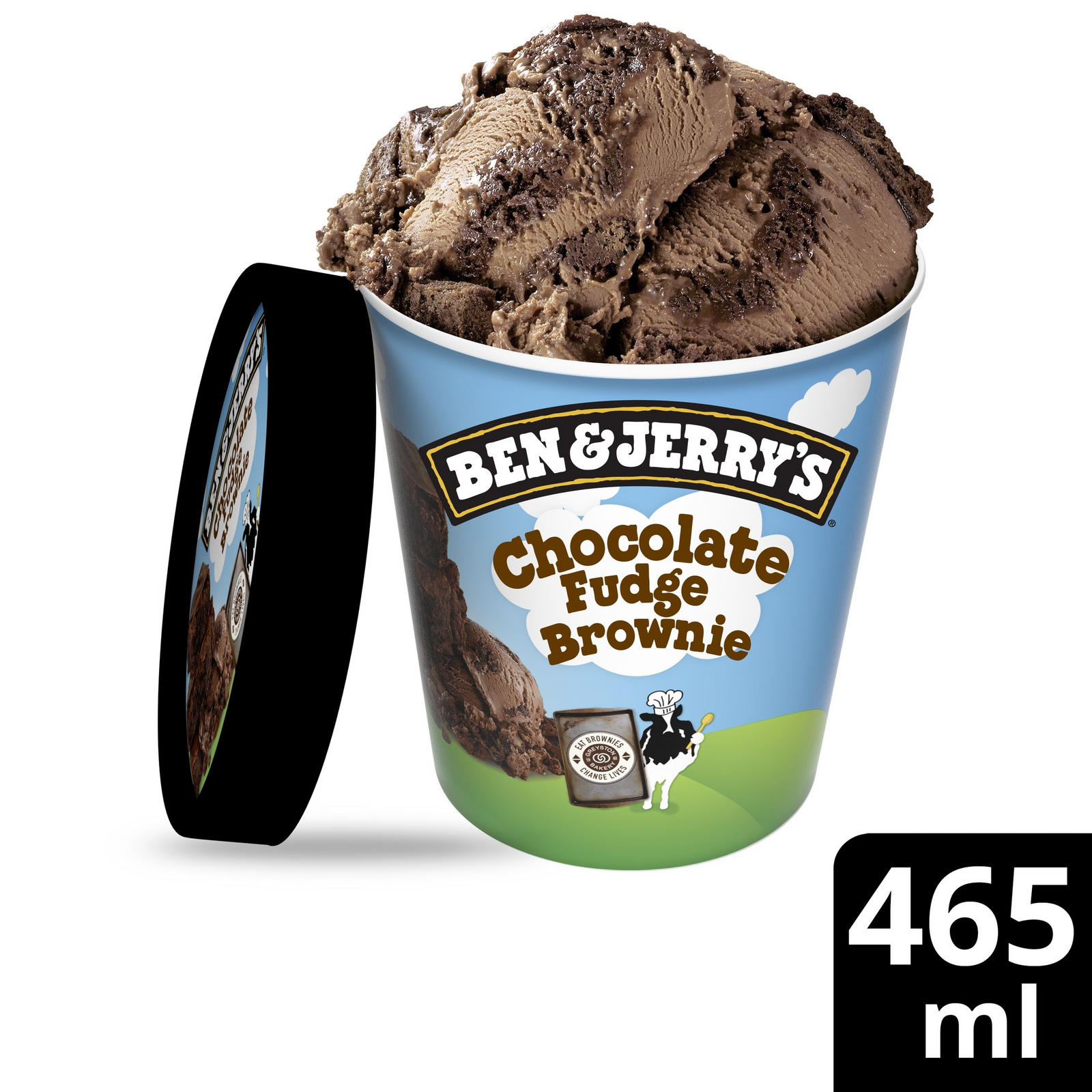 Ben & Jerry's Chocolate Fudge Brownie Ice Cream 465 ml ...