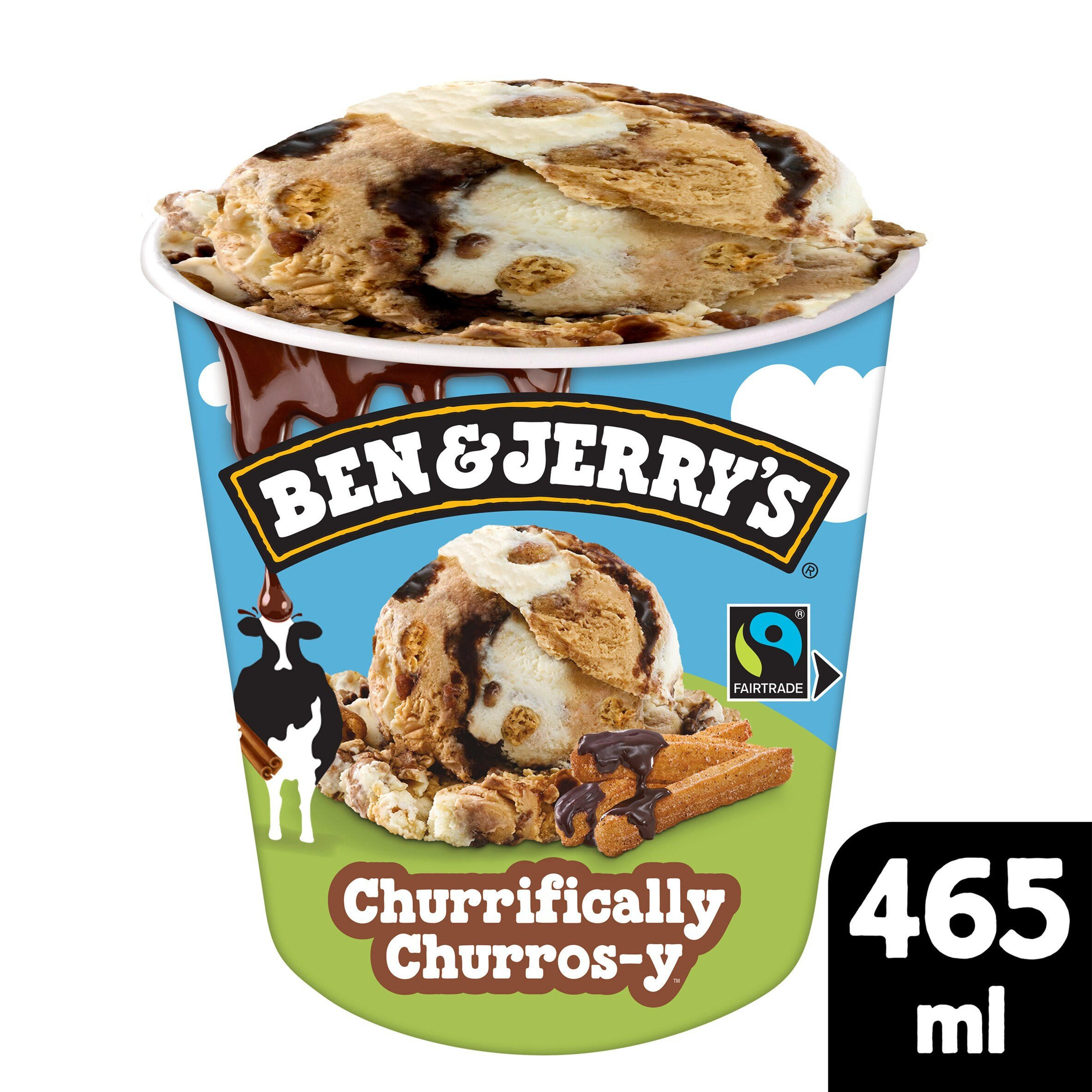 Ben & Jerry's Churrifically Churros-y Ice Cream Tub