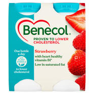Benecol Strawberry 4 X 67 5g 270g Yogurt Drinks Iceland Foods
