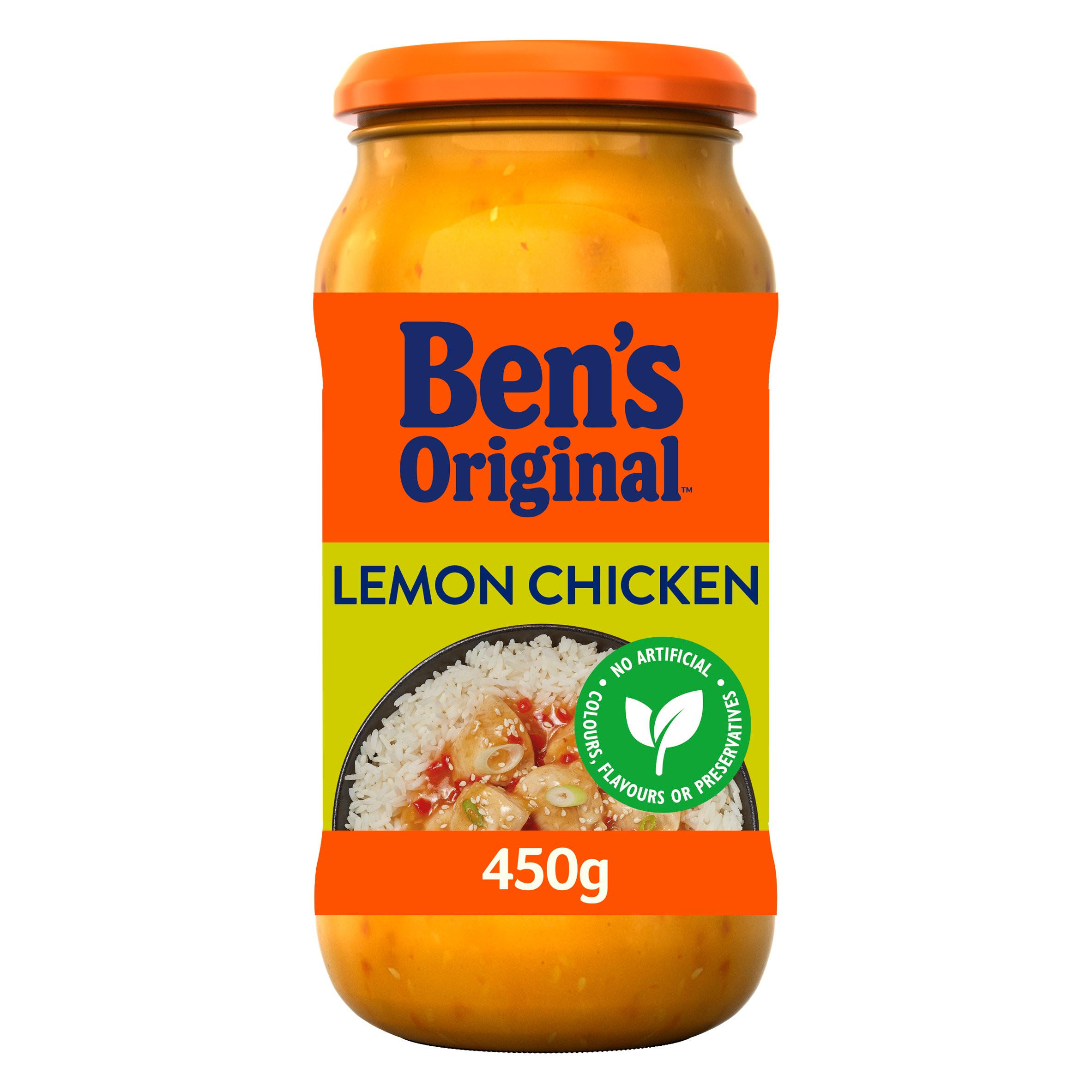 Ben's Original Lemon Chicken Sauce 450g Chinese and Oriental Sauces