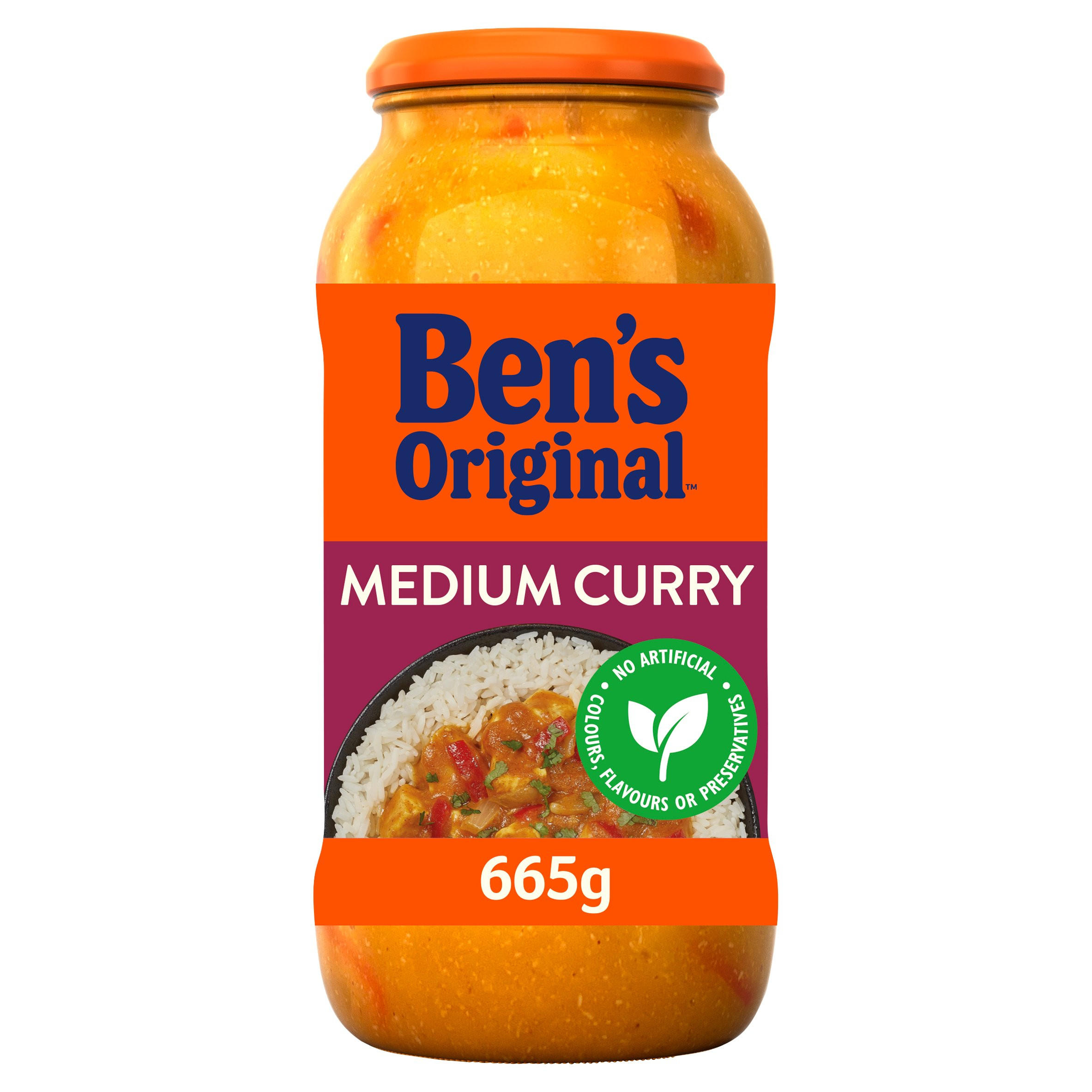 Bens Original Medium Curry Sauce 665g 62988 T1 