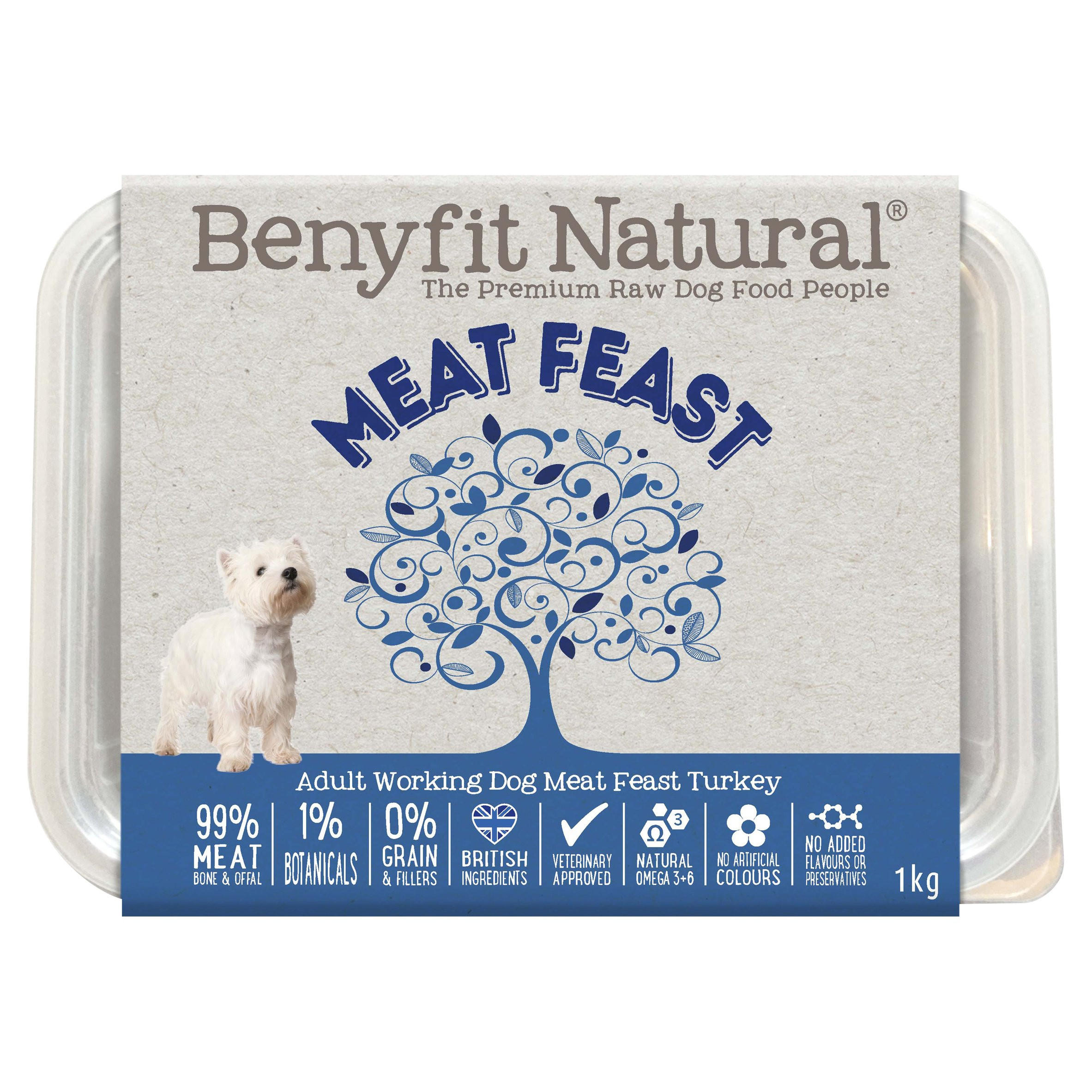 Benyfit Natural Meat Feast 1kg Pets Iceland Foods