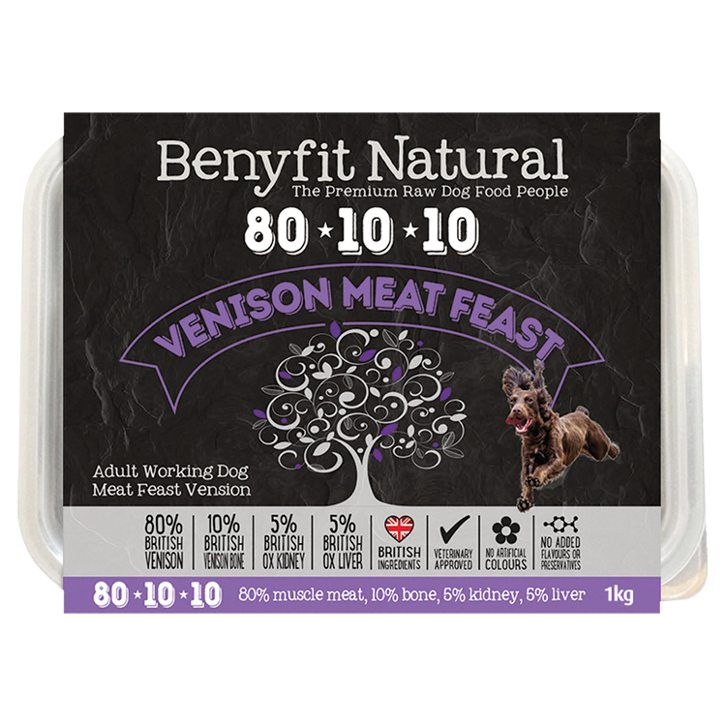 Benyfit Natural Venison Meat Feast 1kg Pets Iceland Foods