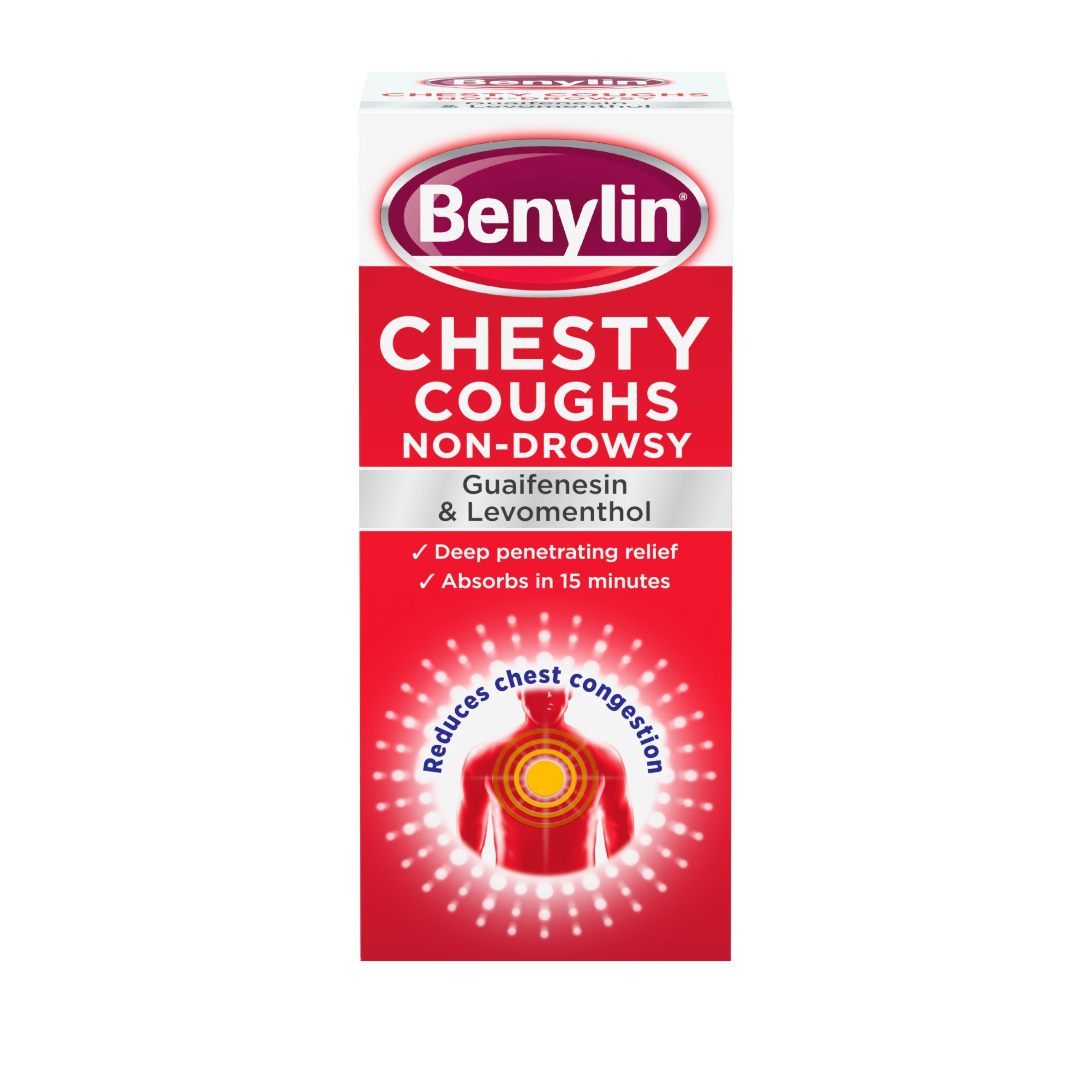 Benylin Chesty Coughs Non-Drowsy Syrup 150ml | Medicines | Iceland Foods