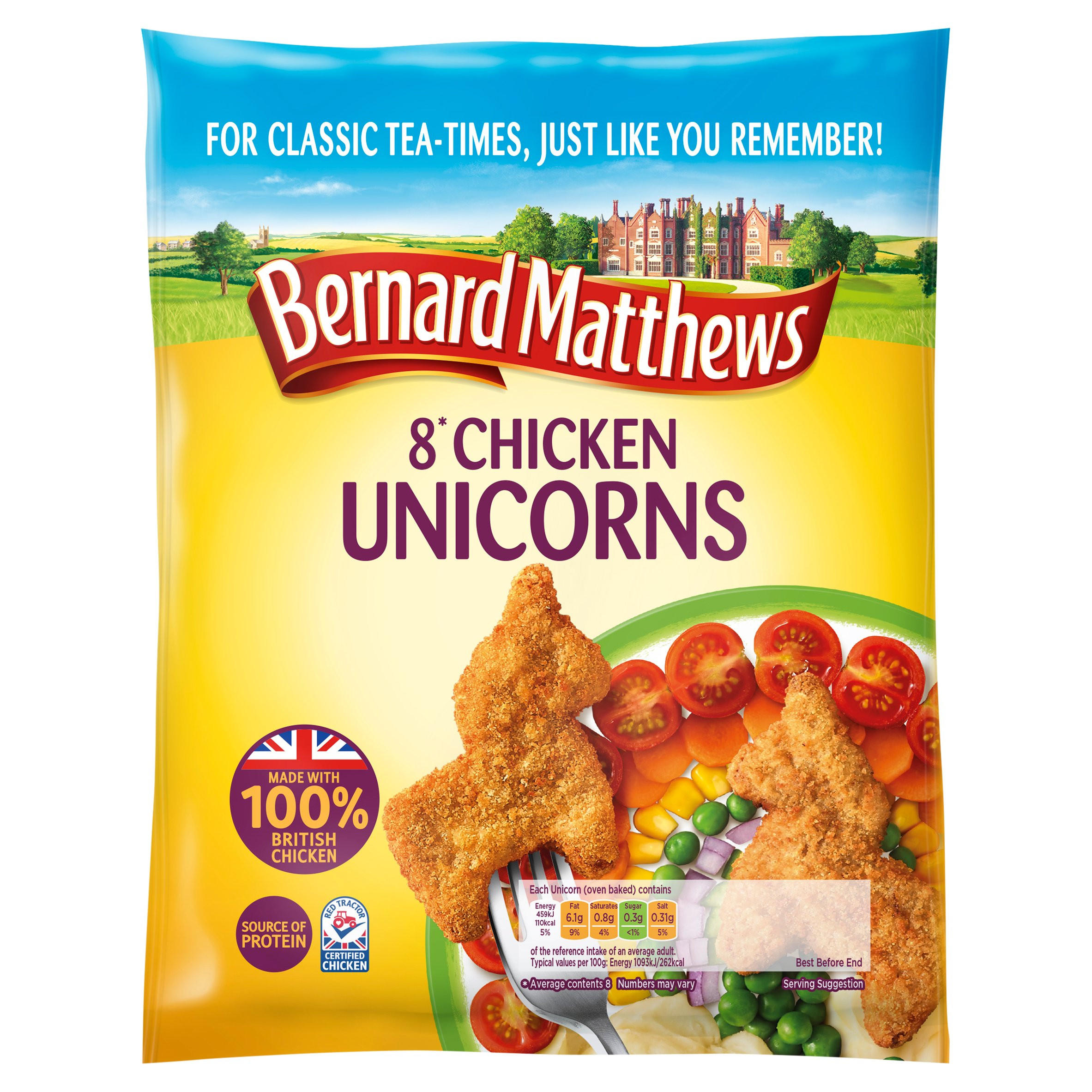 Bernard Matthews 8 Chicken Unicorns 336g Iceland Foods