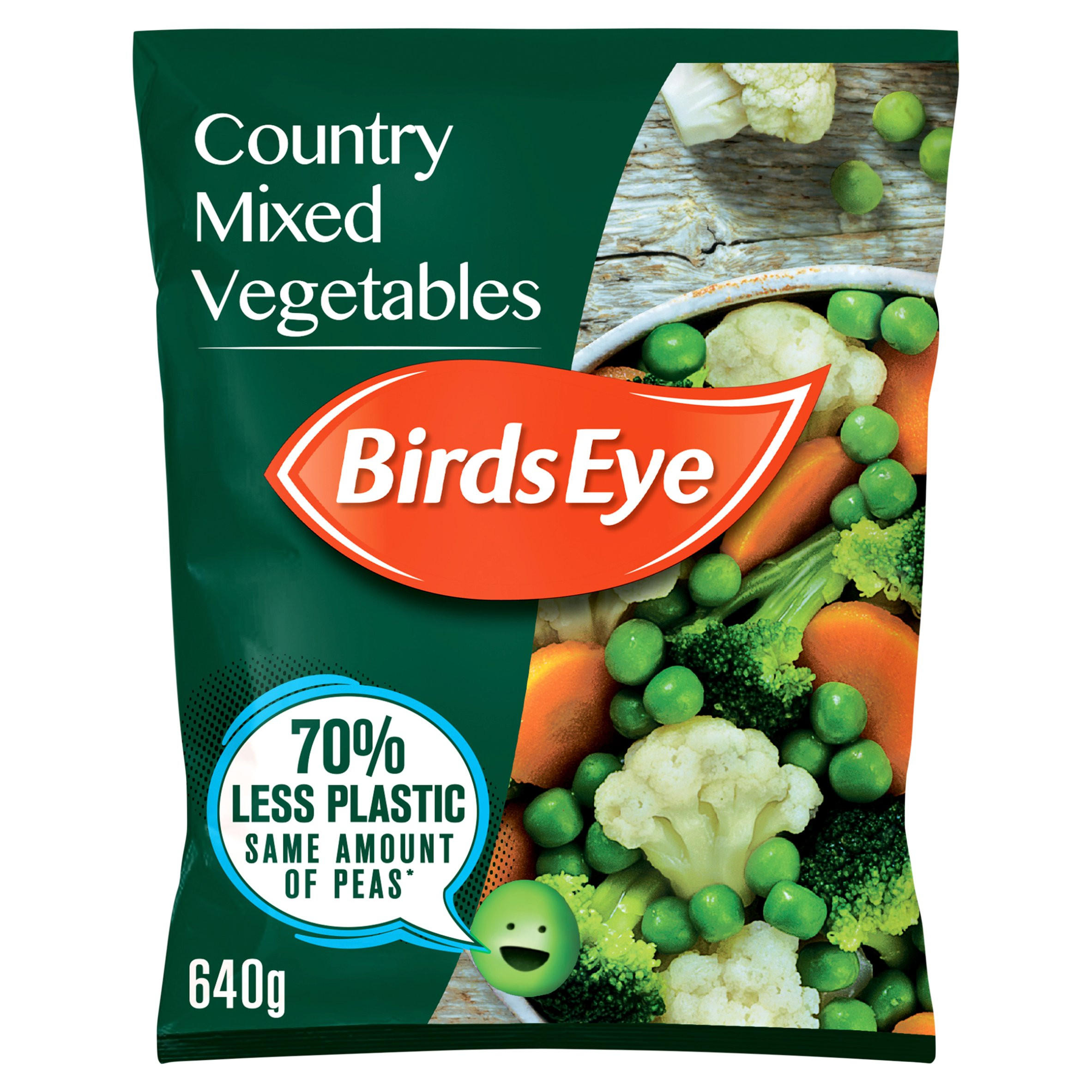 Birds Eye Country Mixed Vegetables 640g | Vegetables | Iceland Foods