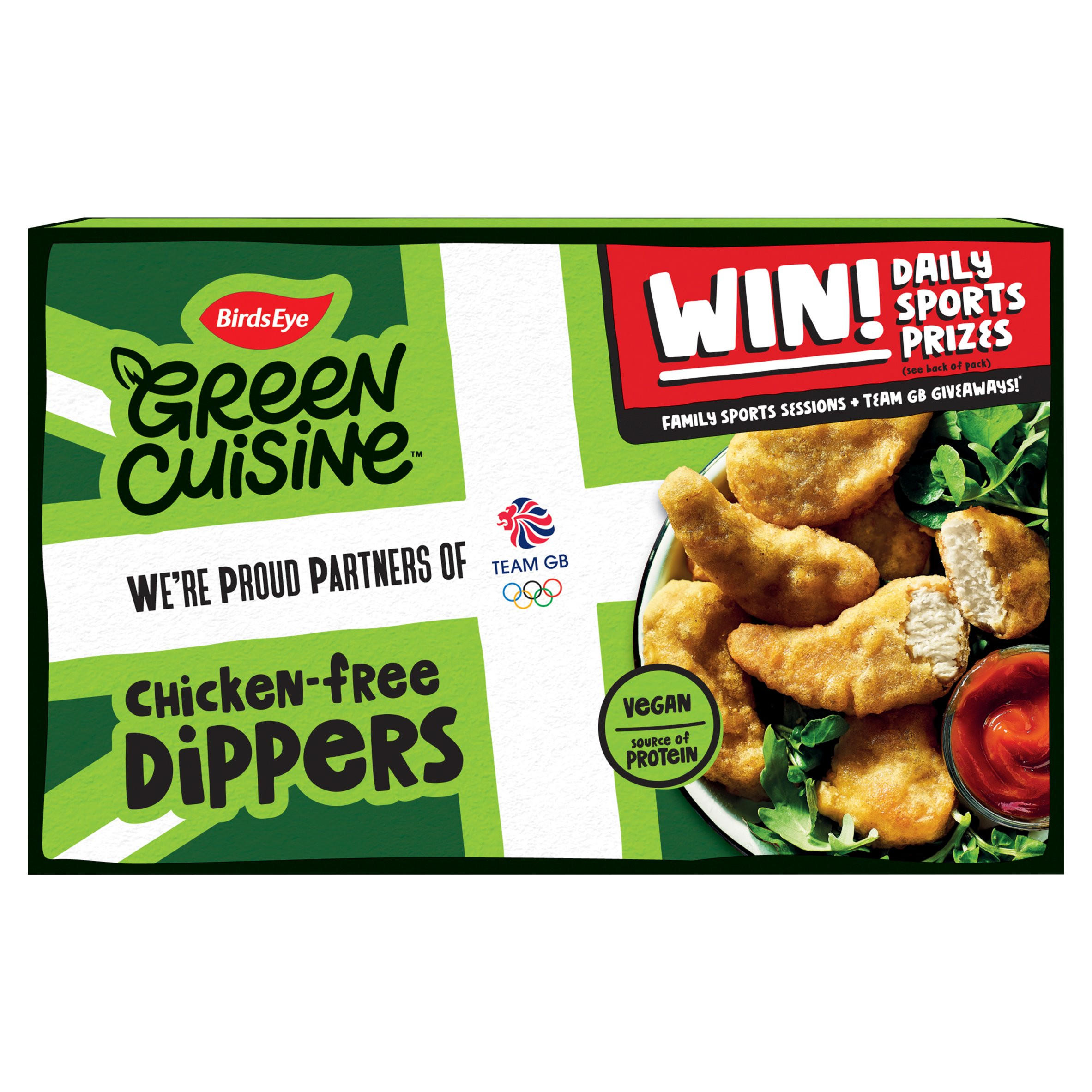 Birds Eye Green Cuisine ChickenFree Dippers 220g Vegetarian