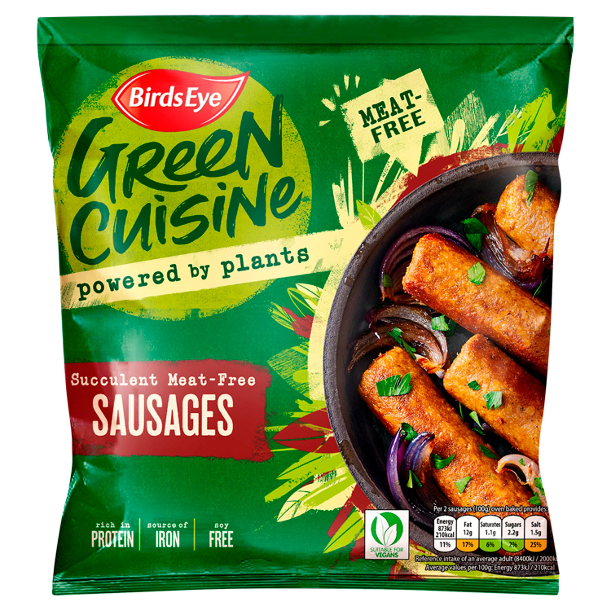 Birds Eye Green Cuisine Meat Free Sausages 300g Birds Eye Healthy