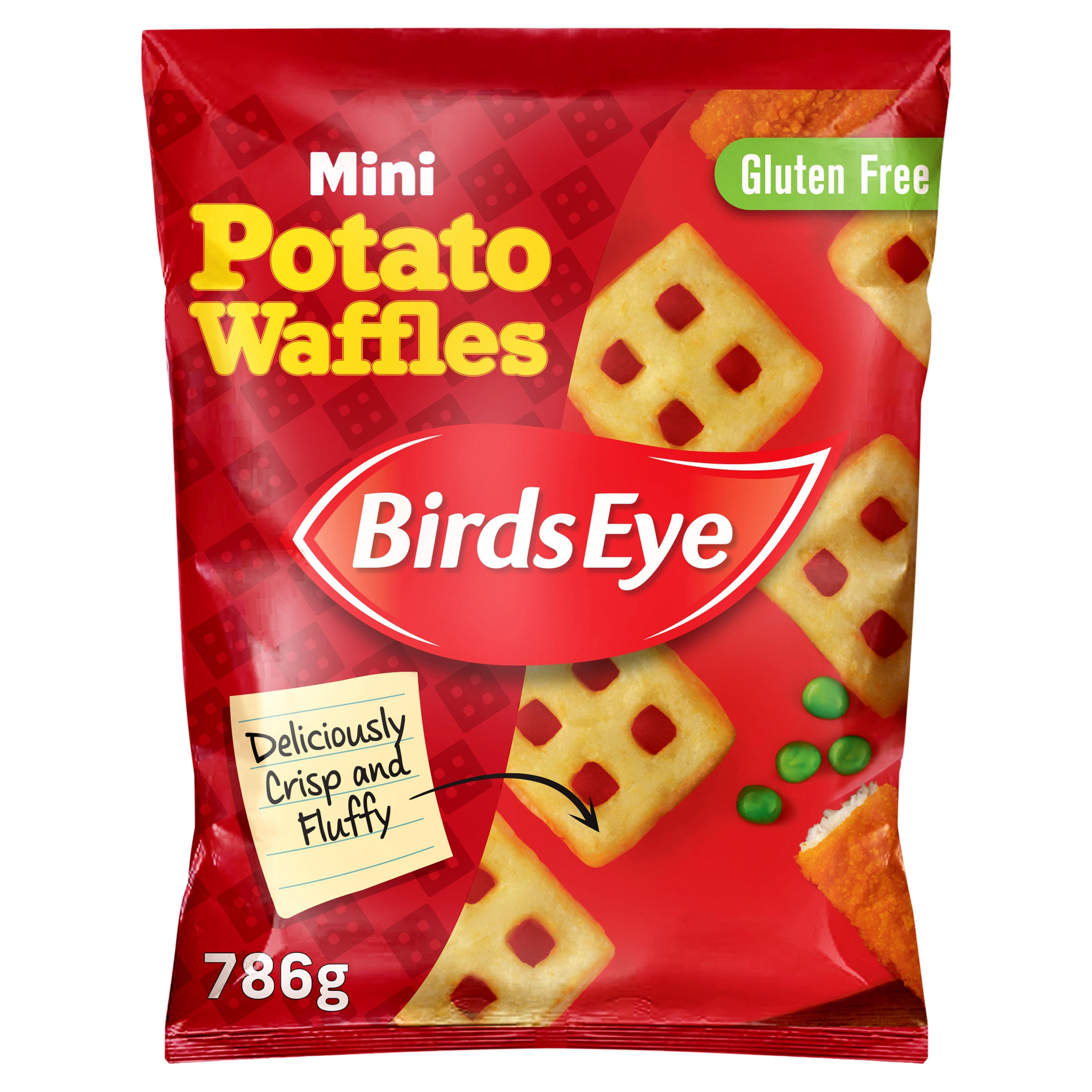 Birds Eye Mini Potato Waffles 786g Iceland Foods