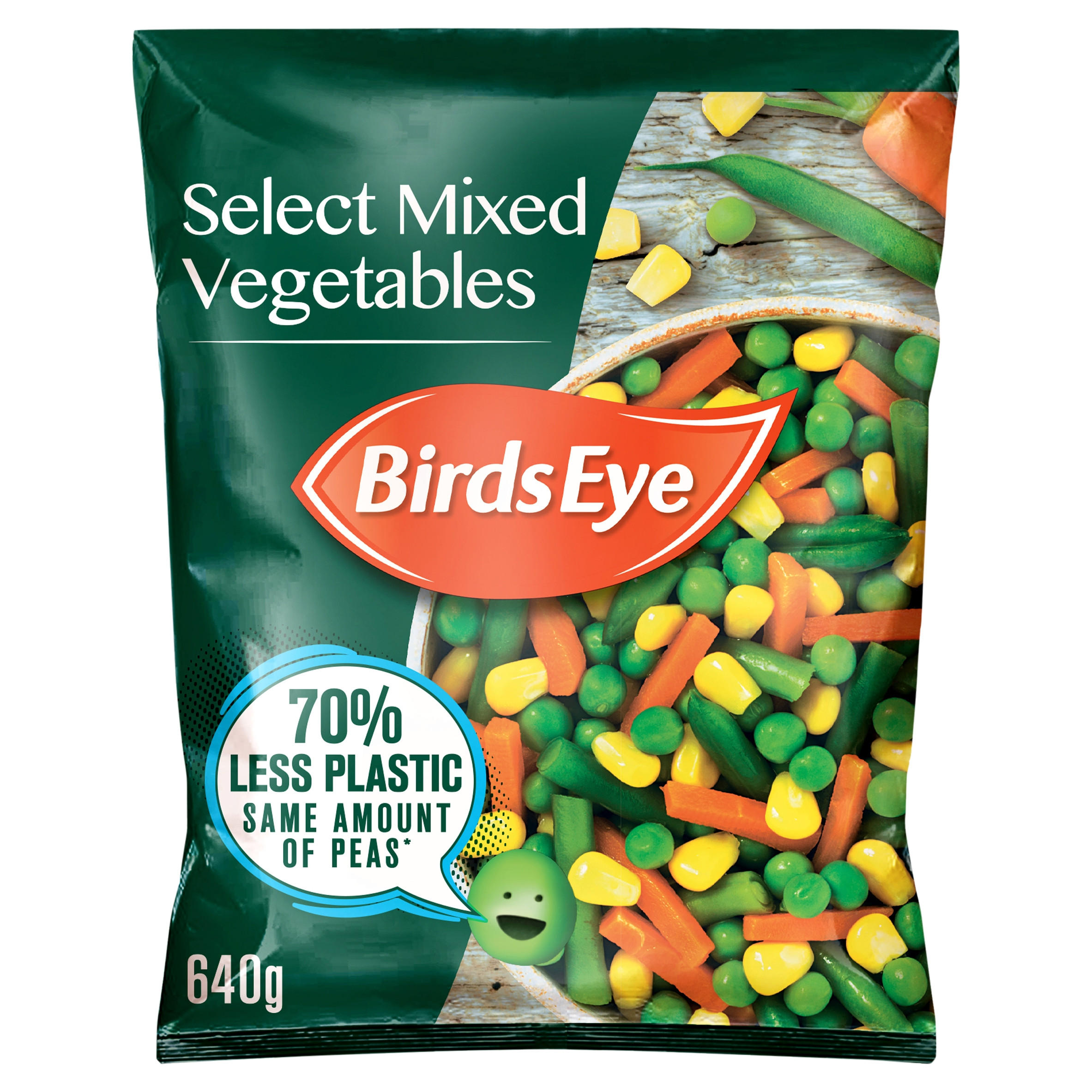 Birds Eye Select Mixed Vegetables 640g 88565 T596 