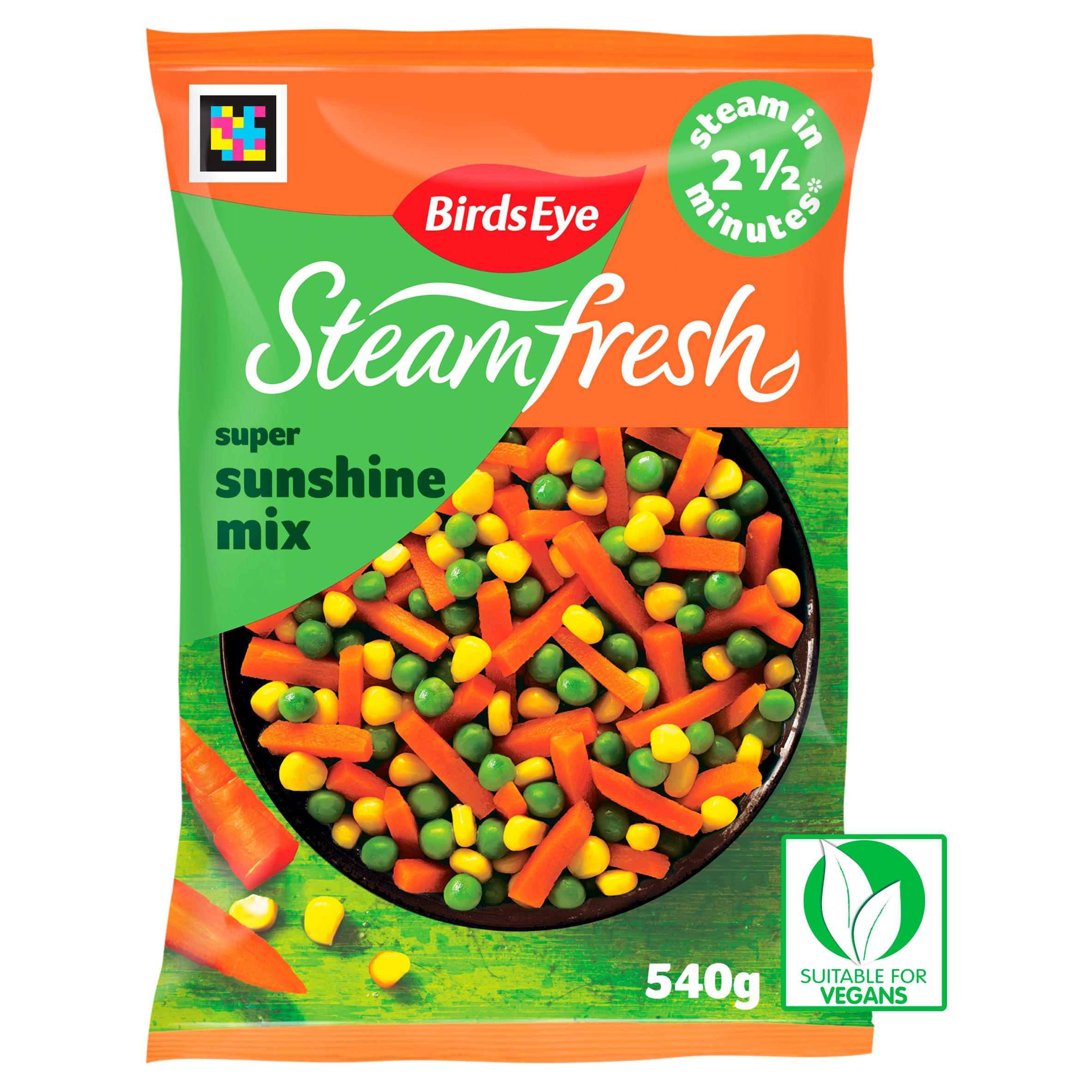 Birds Eye Steamfresh Super Sunshine Mix 540g