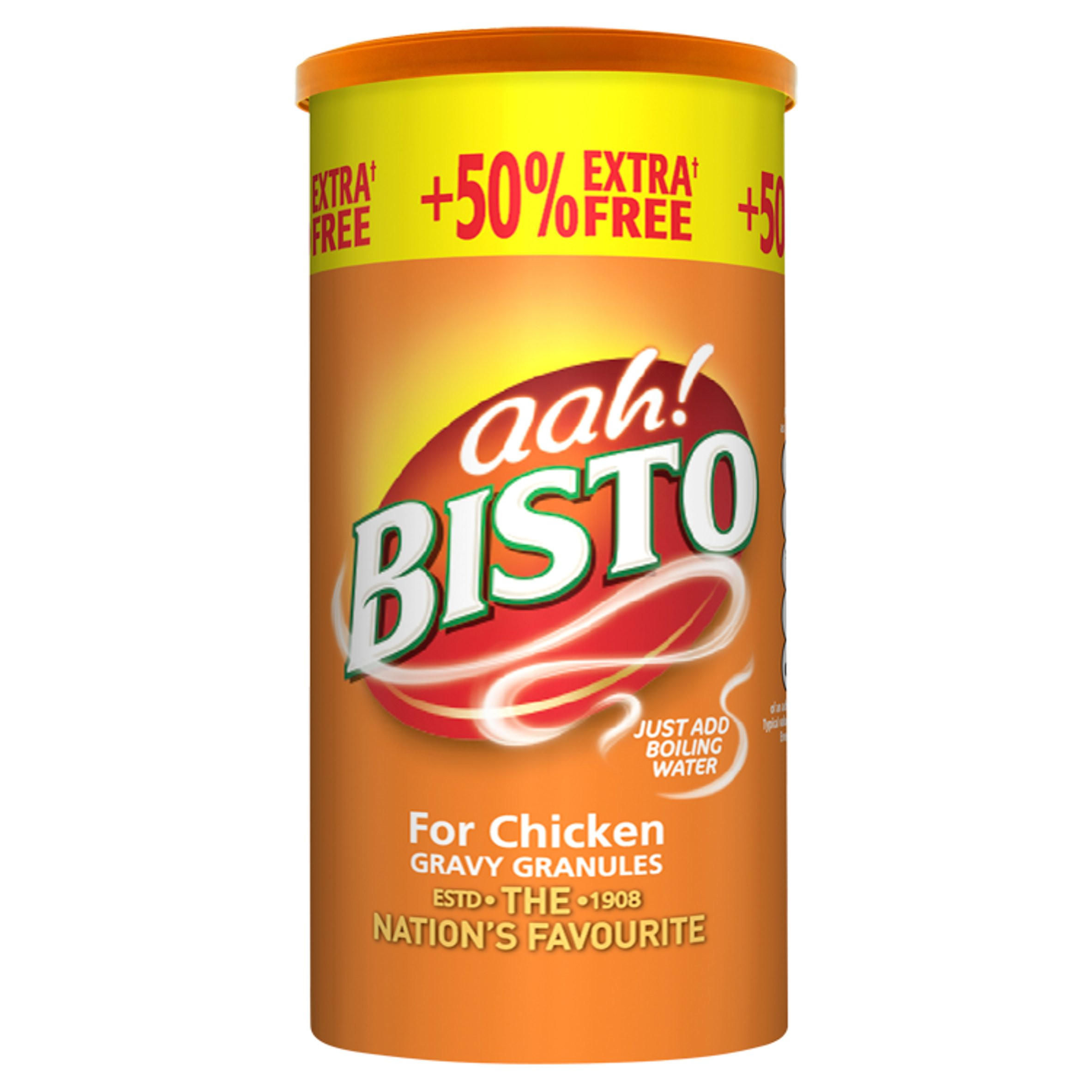 Bisto Gravy Granules for Chicken 350g + 50 extra free Gravy, Stock