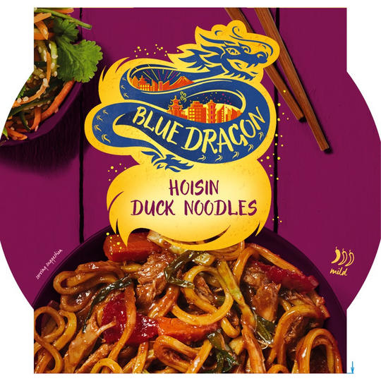 Blue Dragon Hoisin Duck Noodles 400g | Iceland Foods