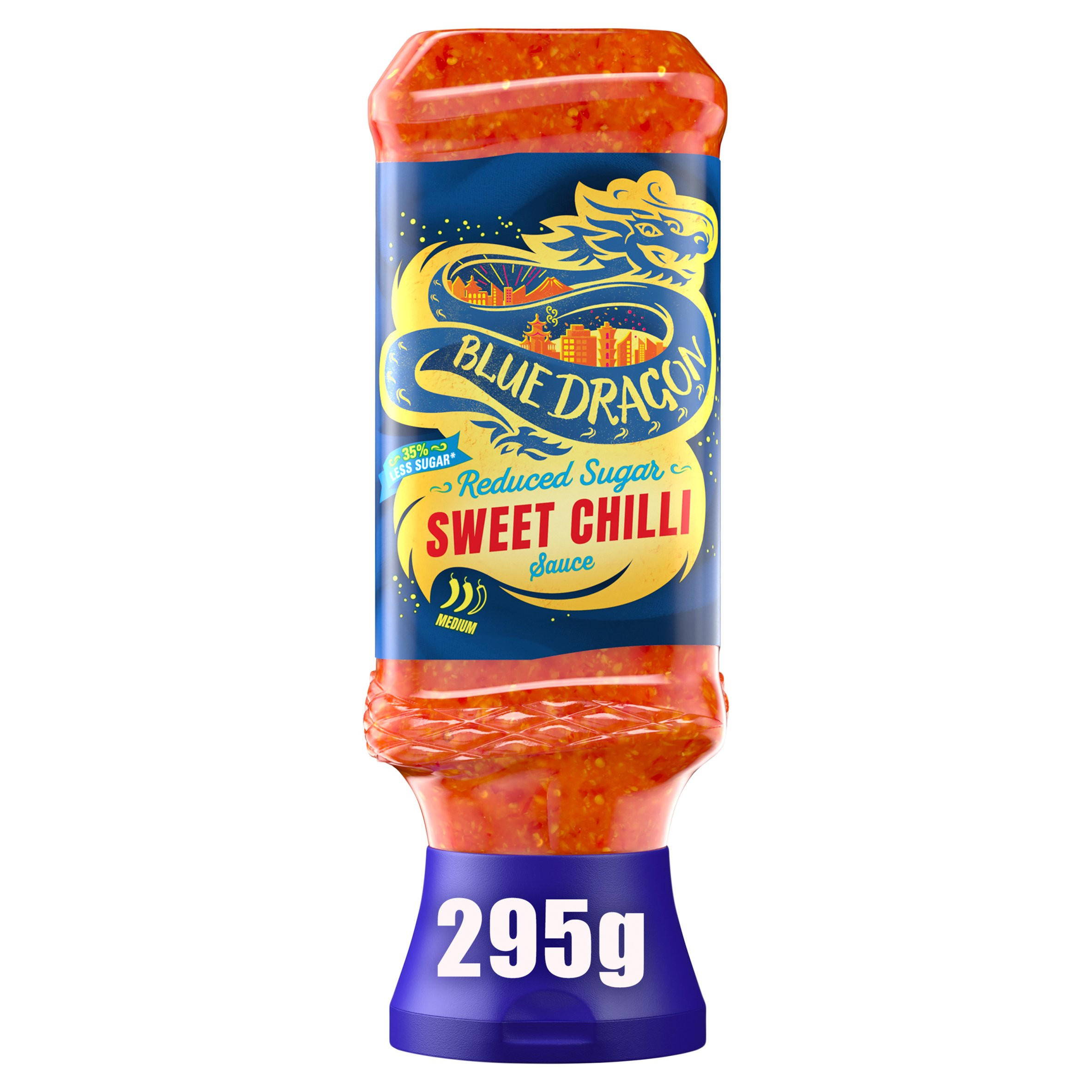 Blue Dragon Reduced Sugar Thai Sweet Chilli Sauce