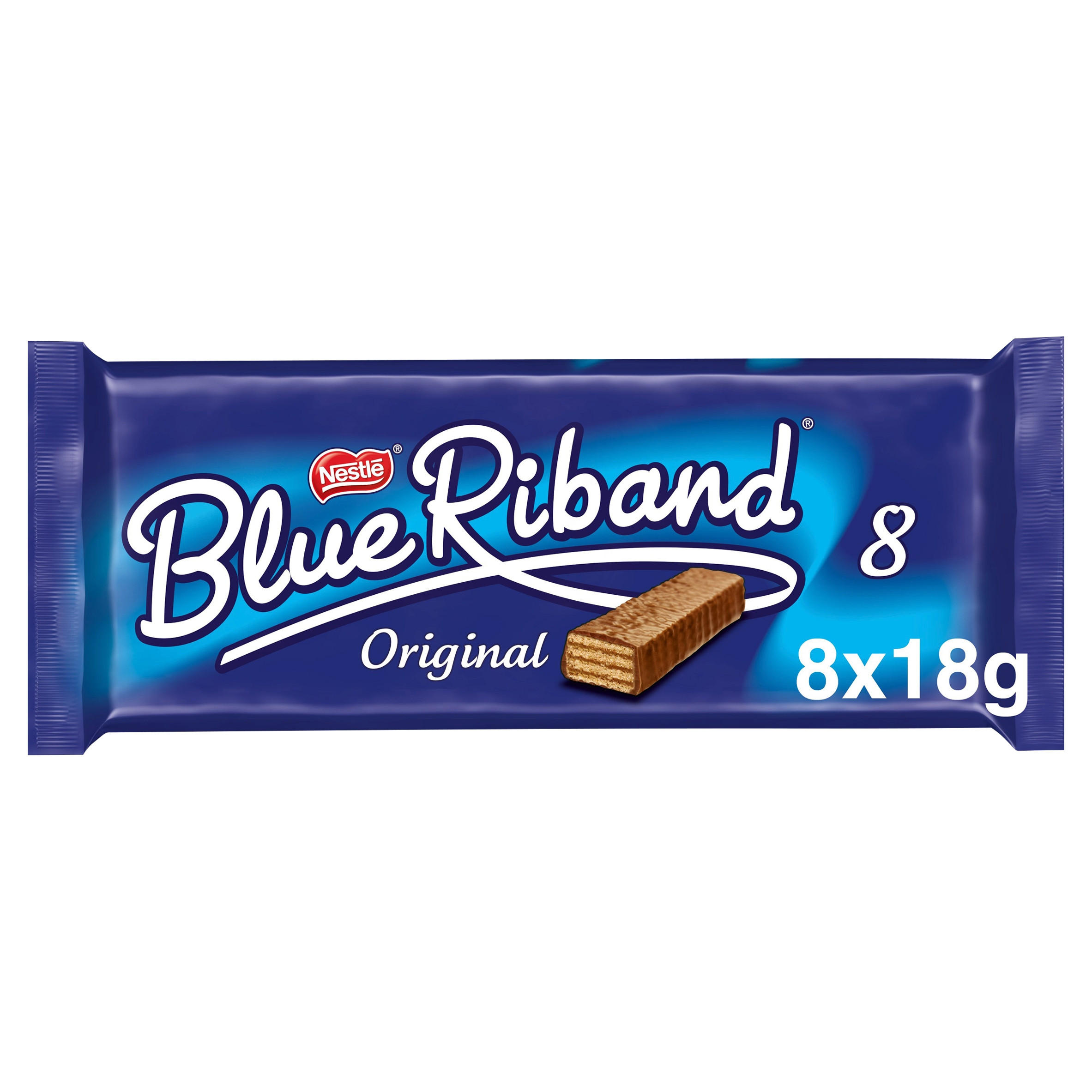 Blue Riband Original 8 x 18g (144g) | Chocolate Biscuits | Iceland Foods