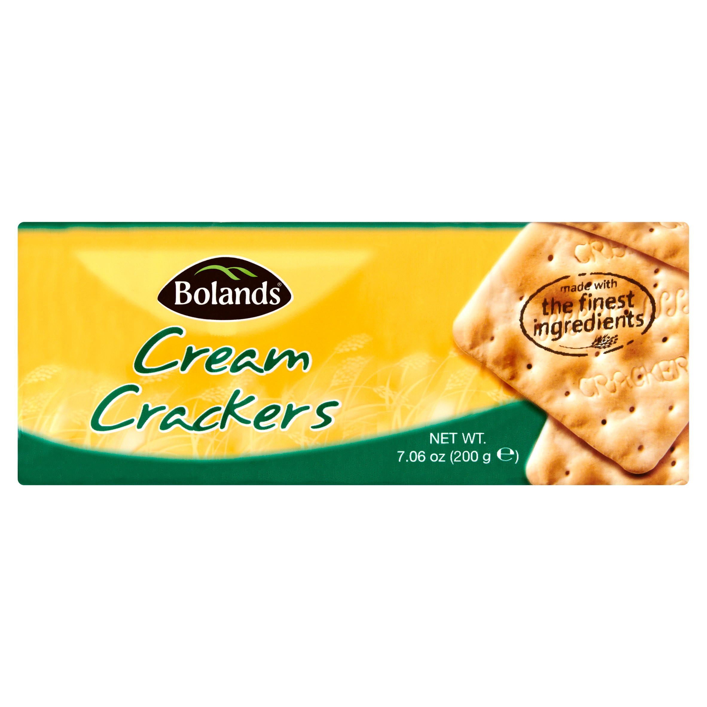 Boland's Cream Crackers 200g Crackers & Savoury Biscuits Iceland Foods