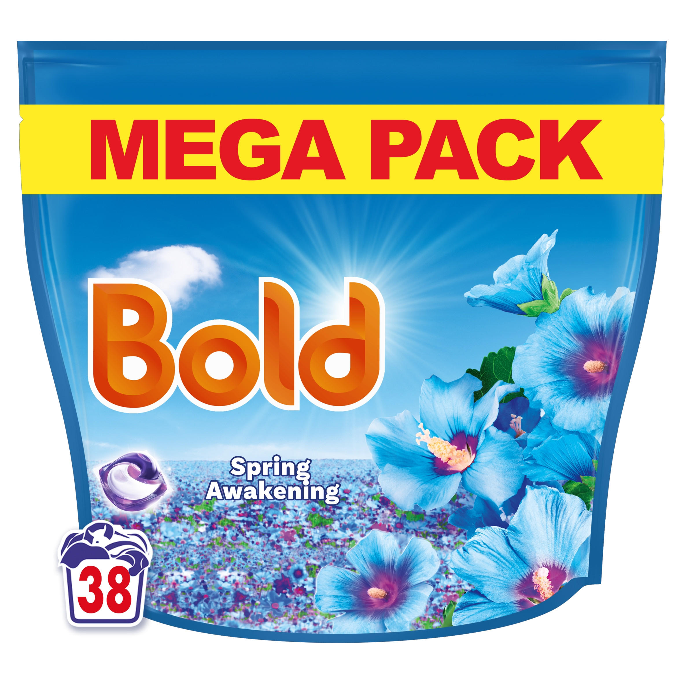 Bold 3in1 Pods Washing Capsules Spring Awakening 22 Washes