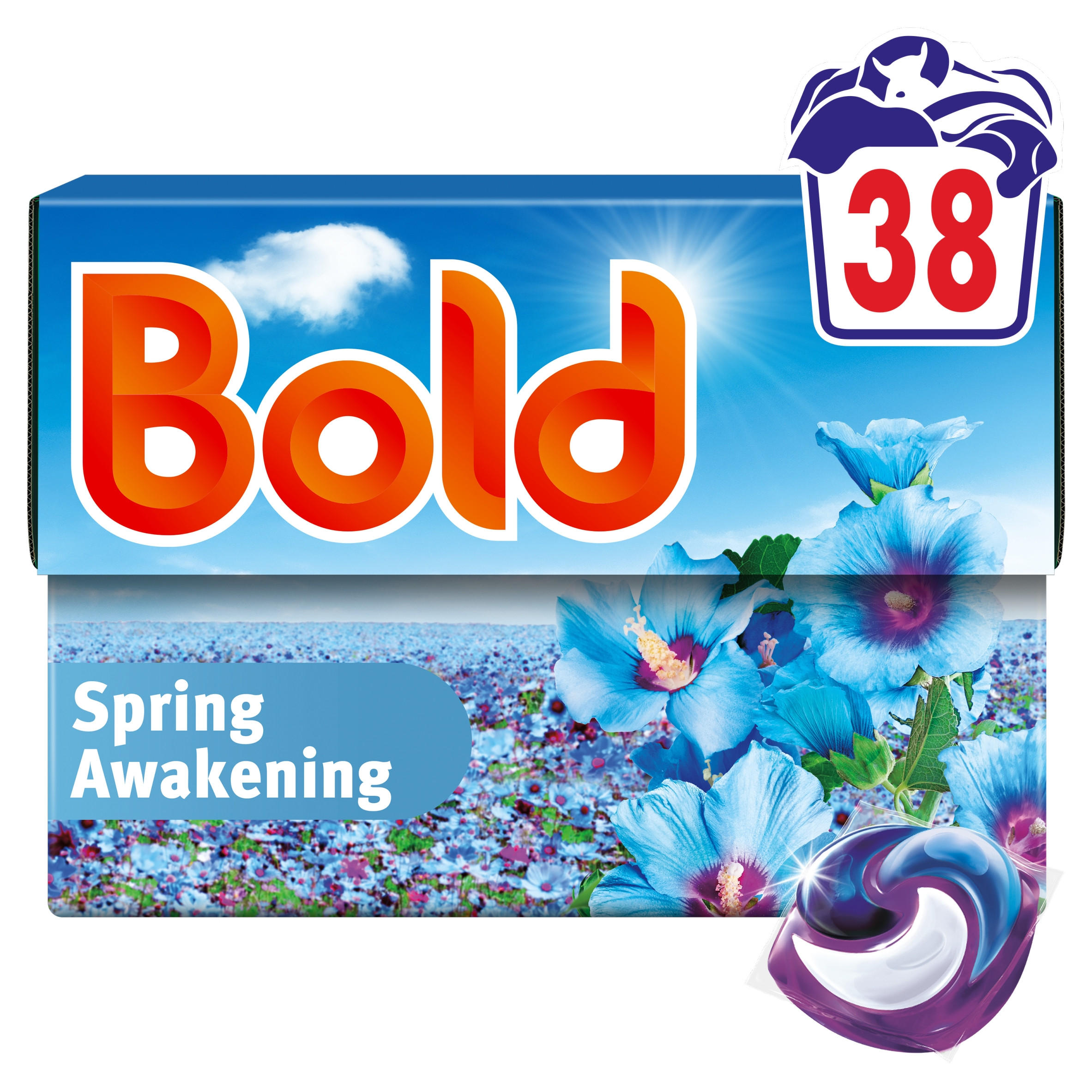 Bold Pods Sea Breeze Stroll Washing Liquid Capsules 33 Washes