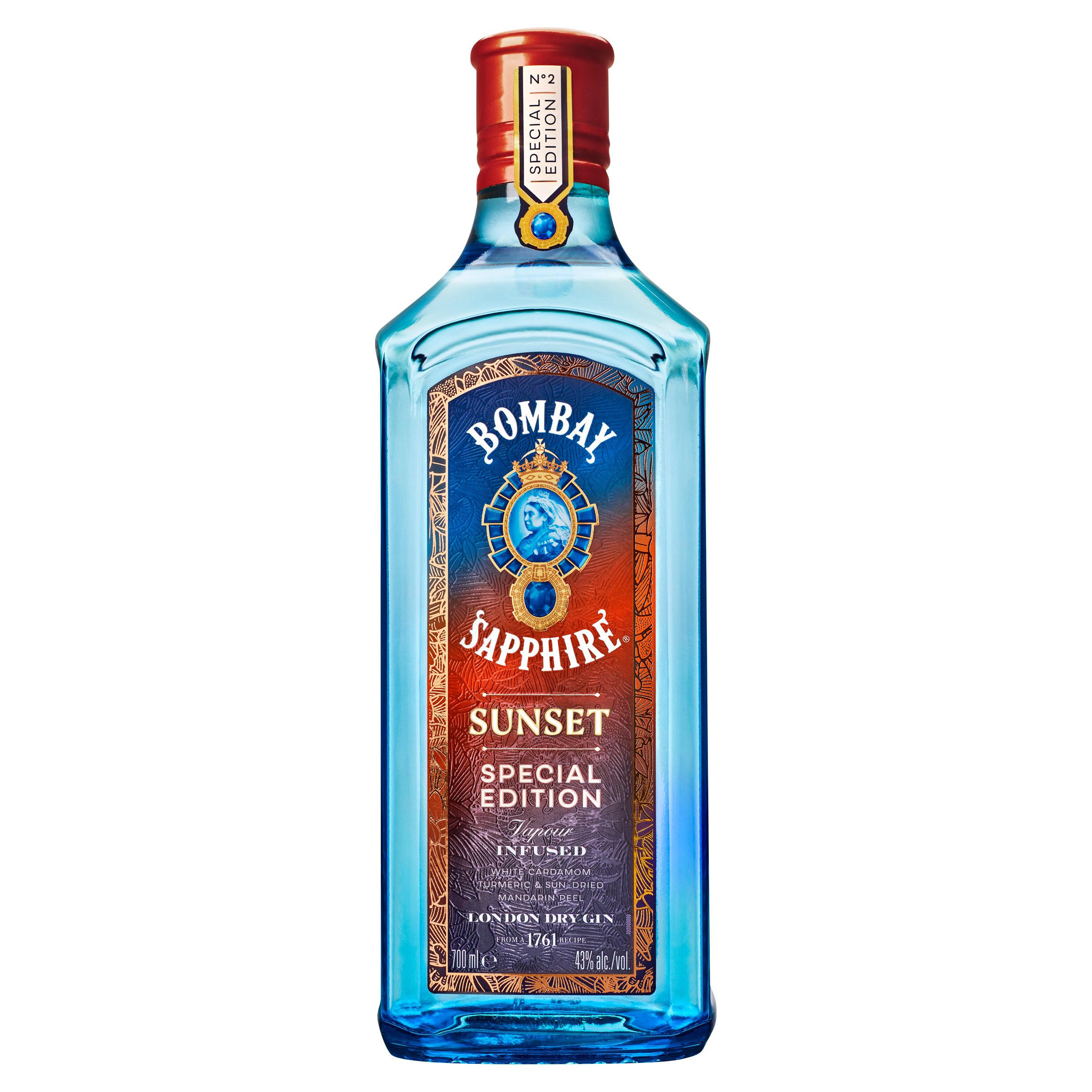 Bombay Sapphire Special Edition Sunset London Dry Gin 700ml Spirits And Pre Mixed Iceland Foods