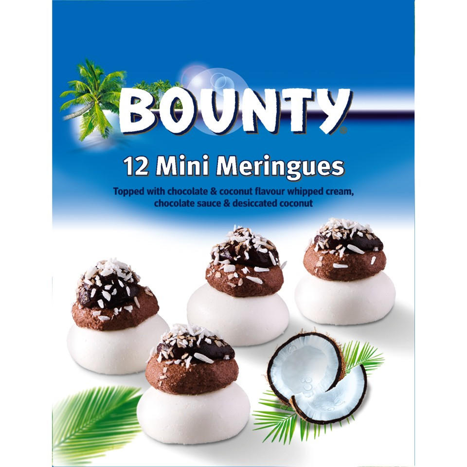 Bounty 12 Mini Meringues 131g, folic acid free