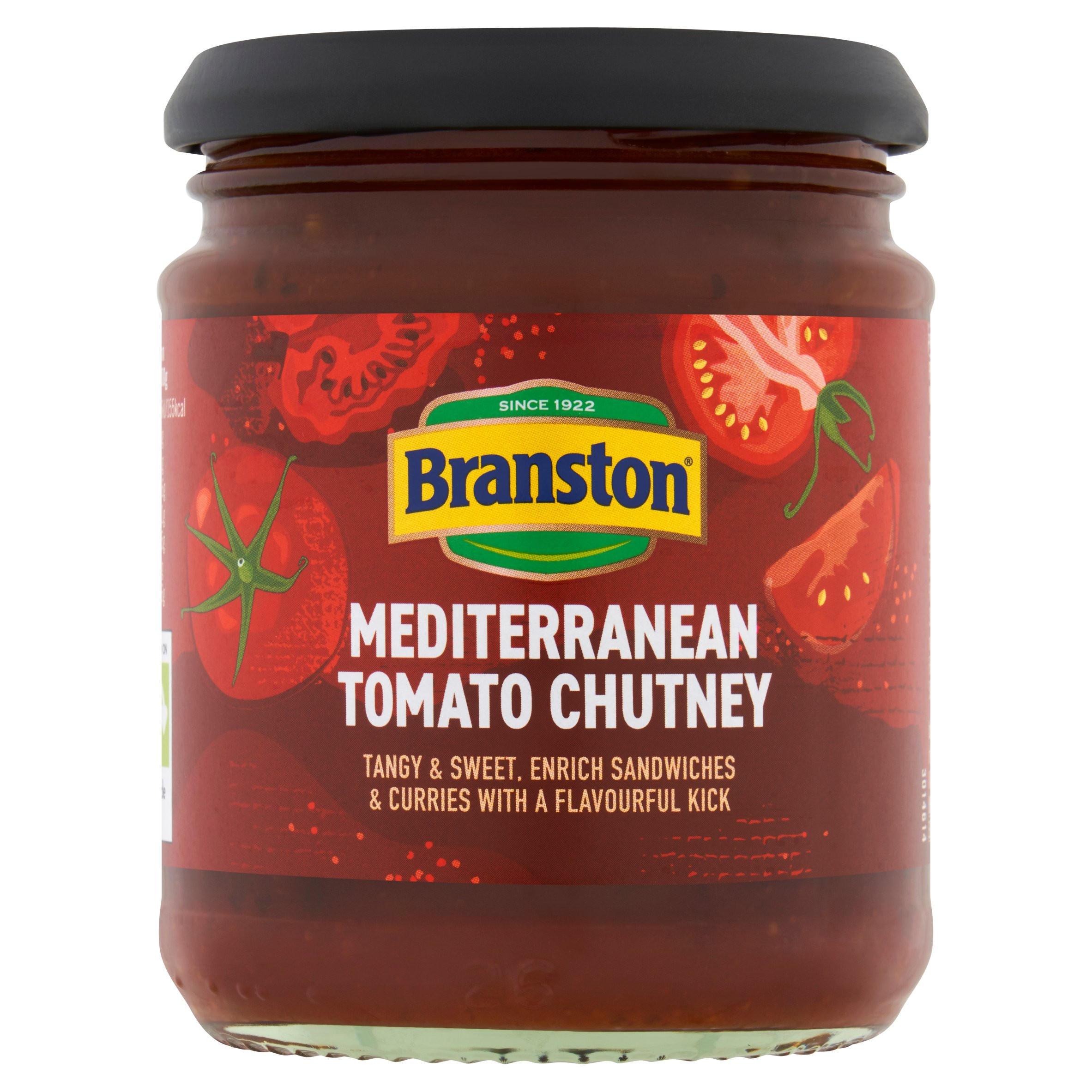 Branston Mediterranean Tomato Chutney 290g, folic acid free