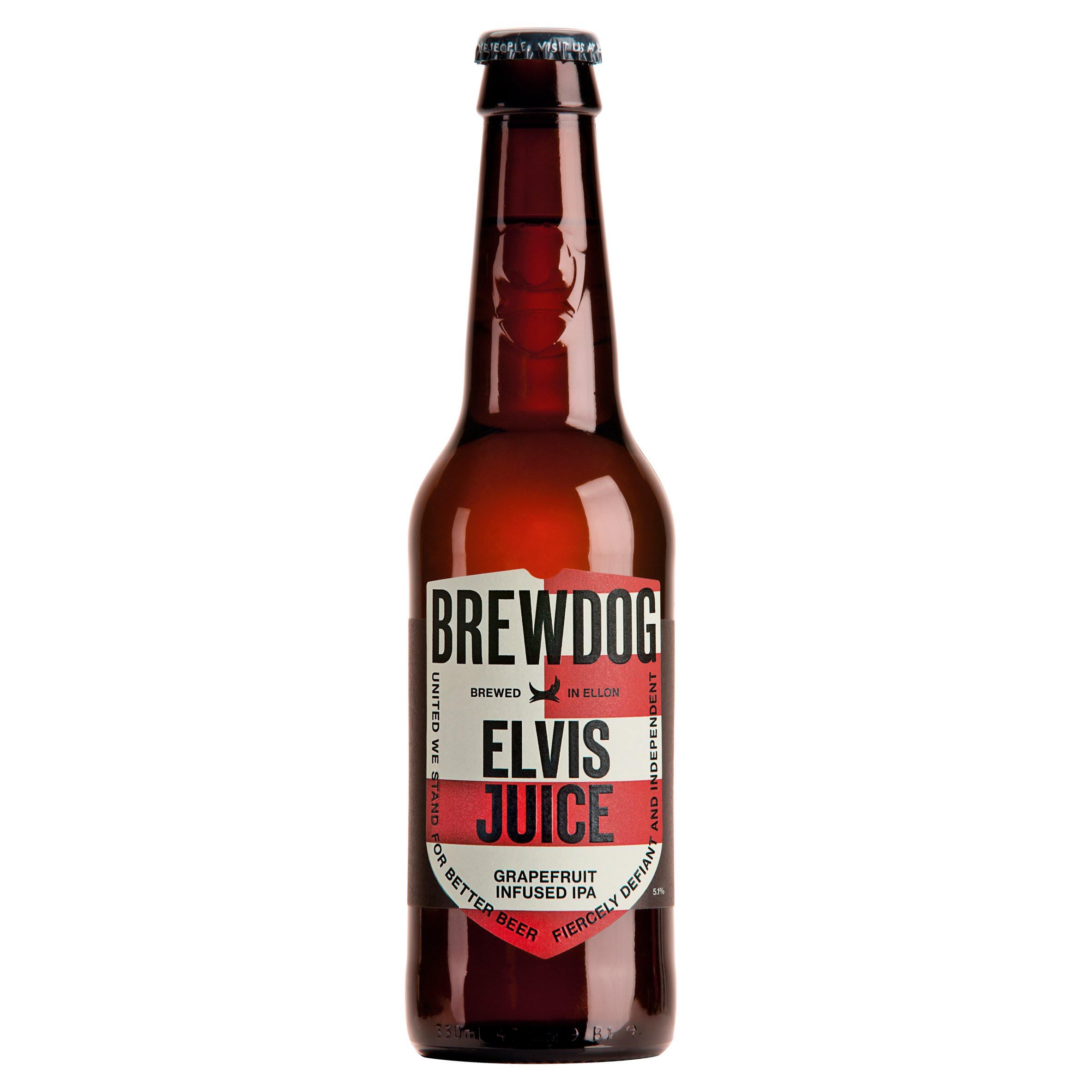 BrewDog Elvis Juice Grapefruit Infused IPA 330ml Beer, Cider & Ales Iceland Foods