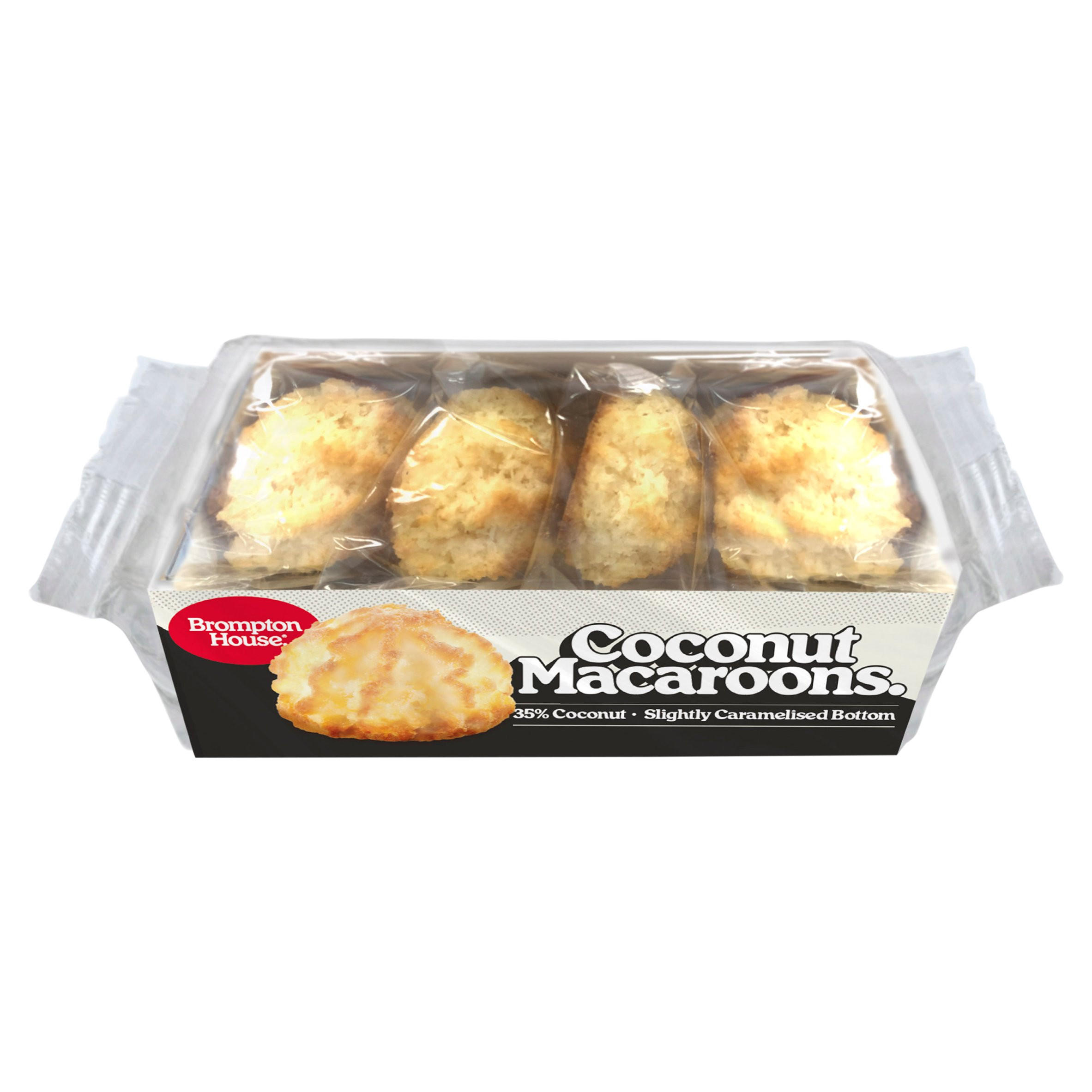 Brompton House Coconut Macaroons 4 x 33.5g (134g)