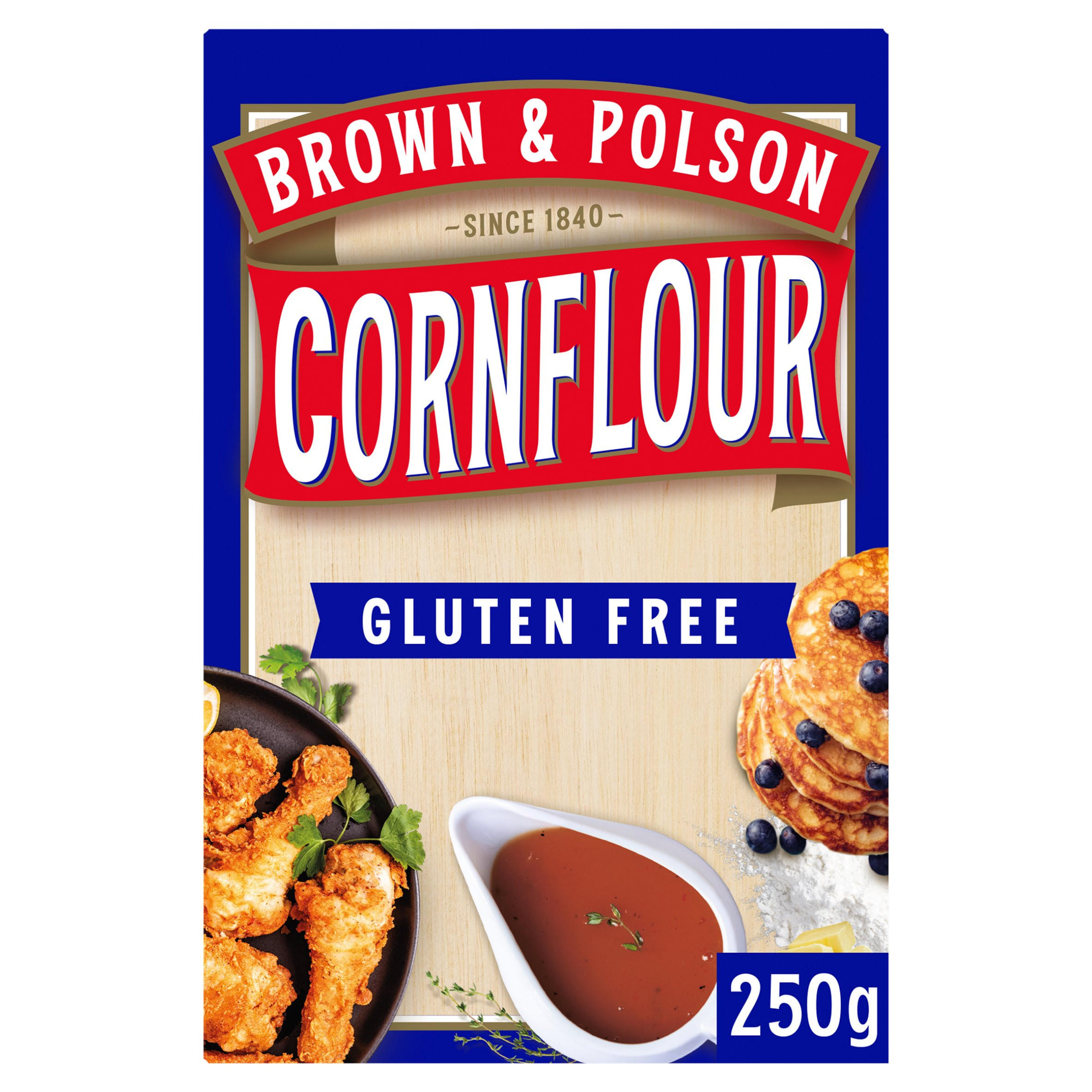 Brown & Polson Cornflour 250g, folic acid free