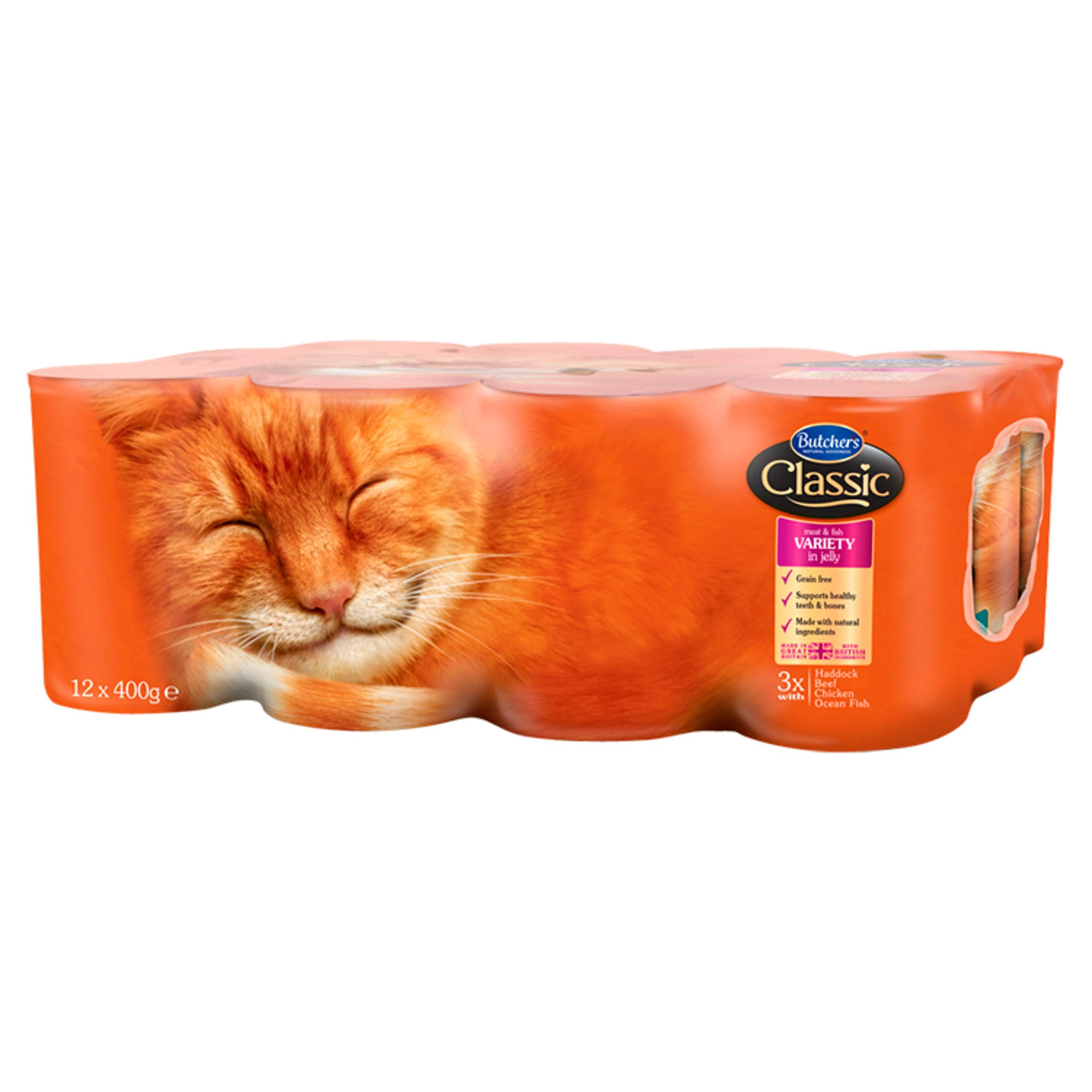Jelly Cat Food Tins 12 x 400g 