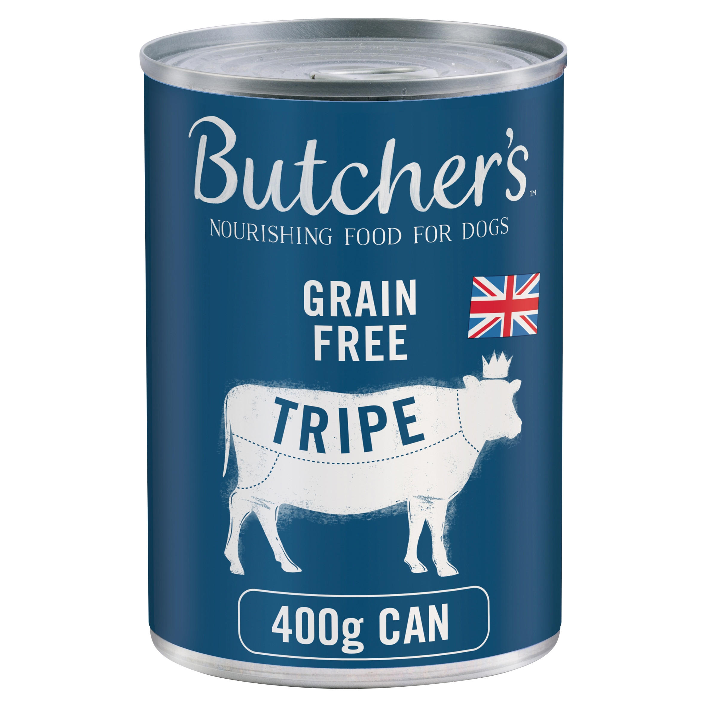 Butcher's Tripe Wet Dog Food Tin 400g Pets Iceland Foods