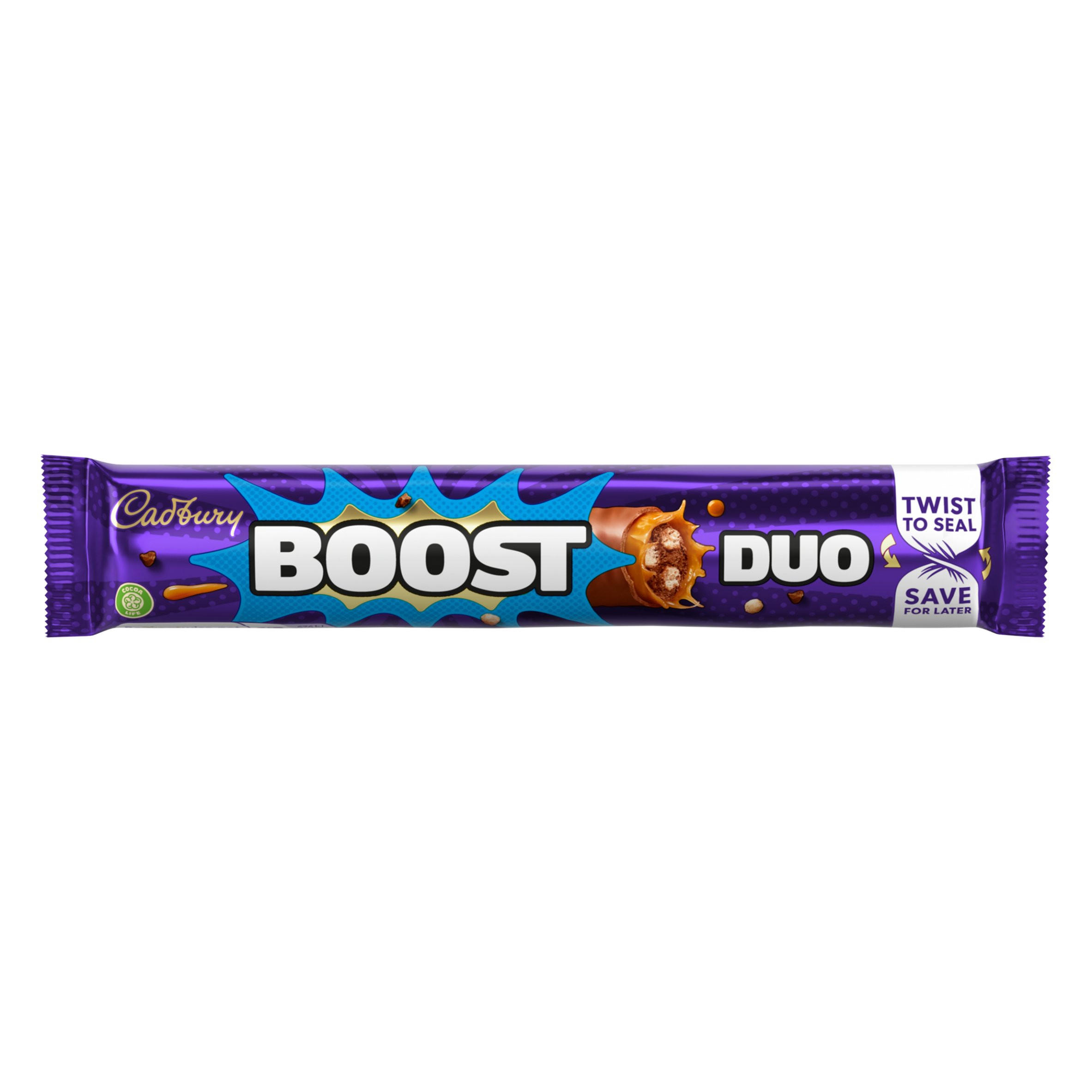 Cadbury Boost Duo 63g | Single Chocolate Bars & Bags | Iceland Foods