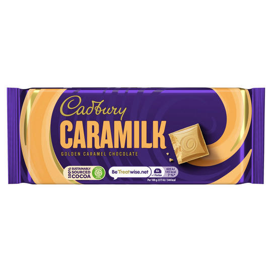 Cadbury Caramilk Golden Caramel Chocolate 80g