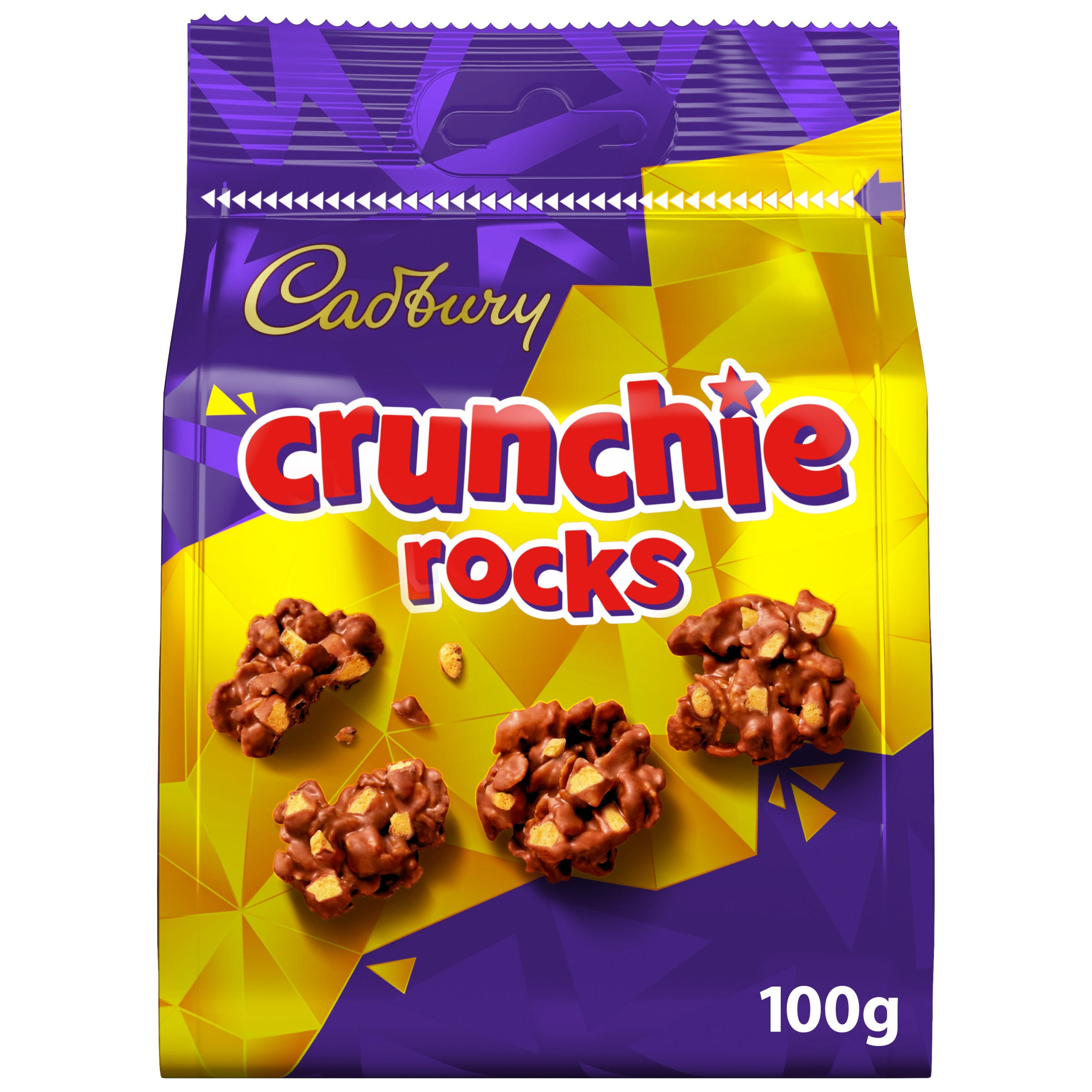 Cadbury Crunchie Rocks Chocolate Bag 100g