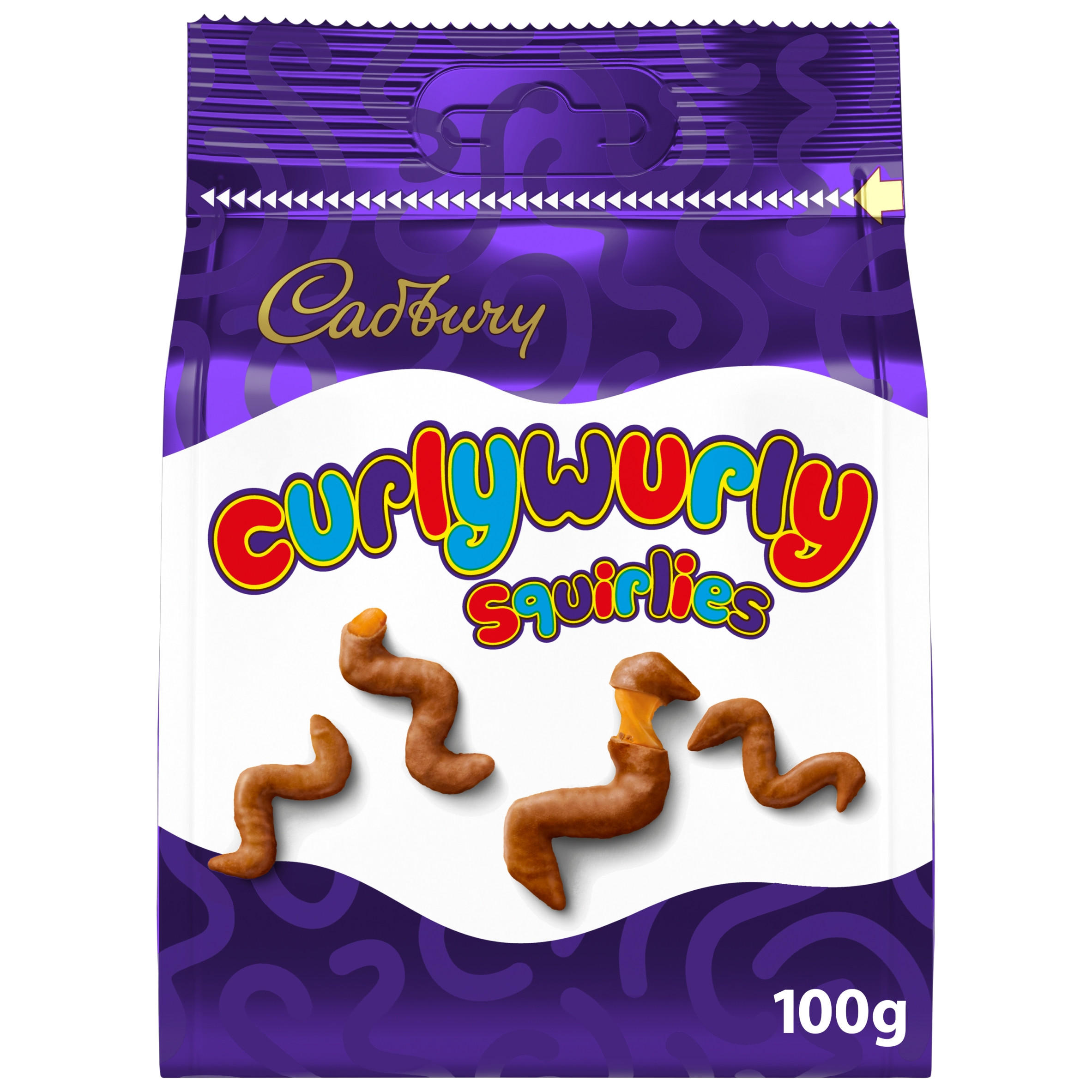 Cadbury Curly Wurly Squirlies Chocolate Bag 100g