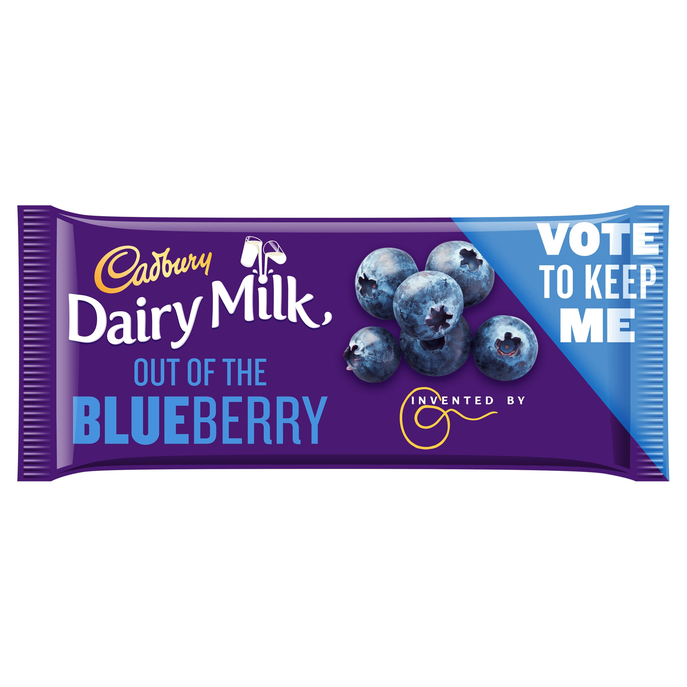 Cadbury Dairy Milk Blueberry Chocolate Bar 105g | Single Chocolate Bars ...