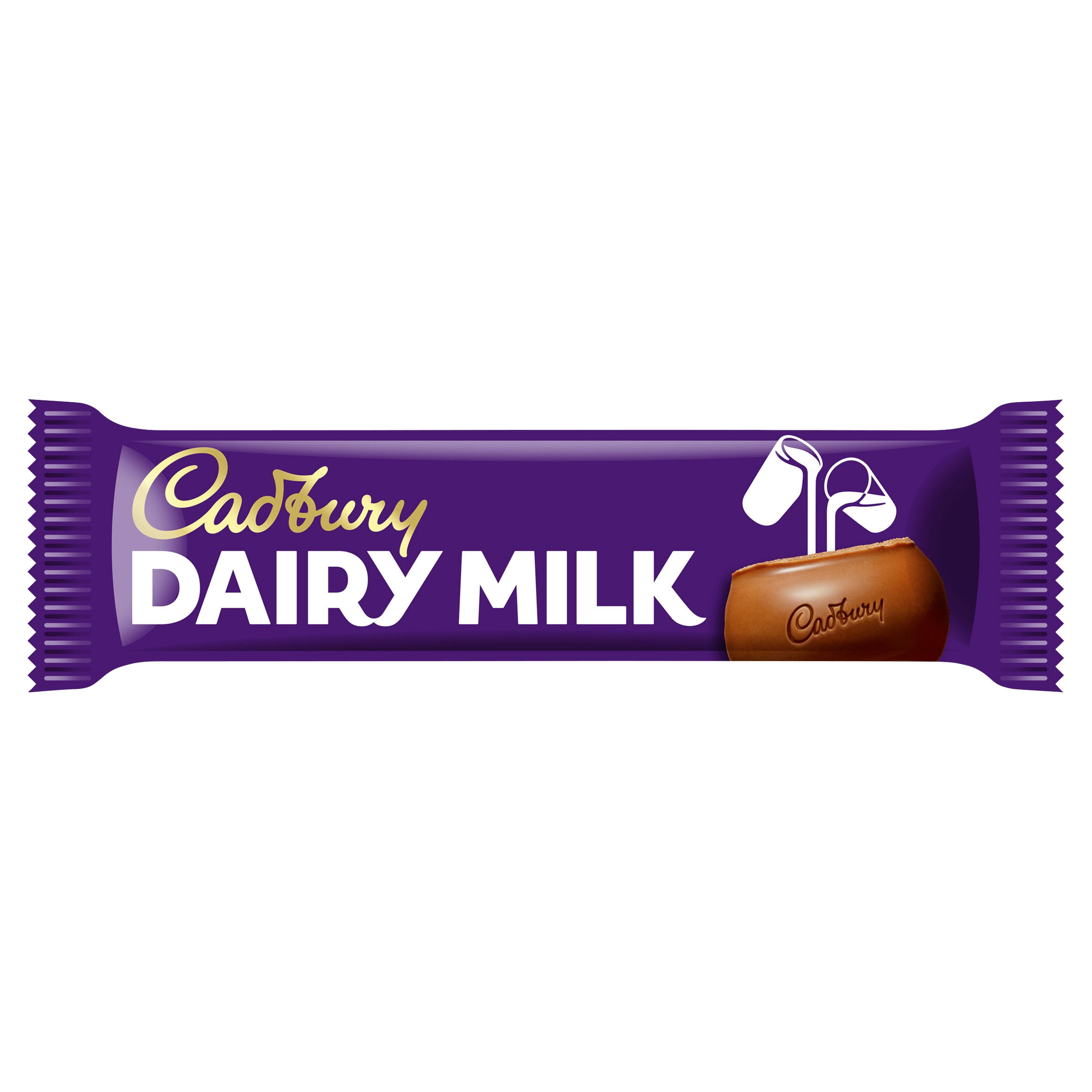 Cadbury Dairy Milk Chocolate Bar 45g Single Chocolate Bars And Bags Iceland Foods