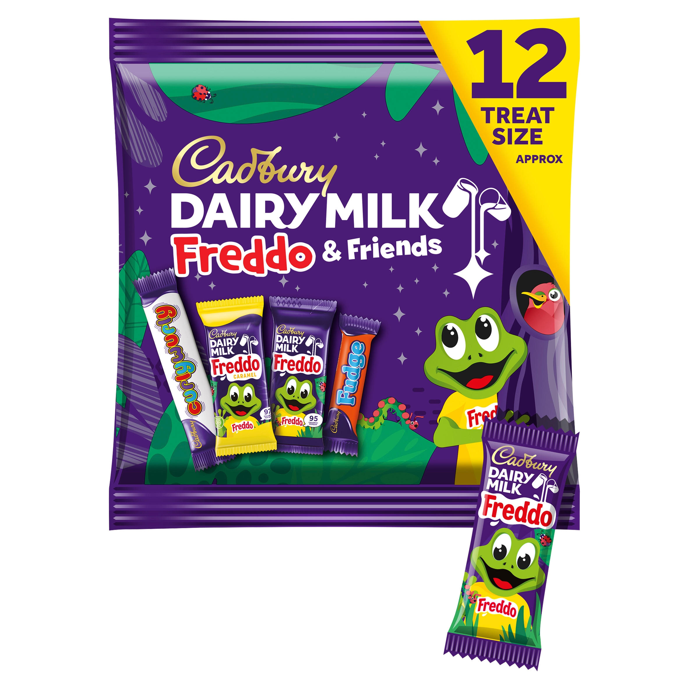 Cadbury Dairy Milk Freddo & Friends Chocolate Pouch 191g Sharing Bags