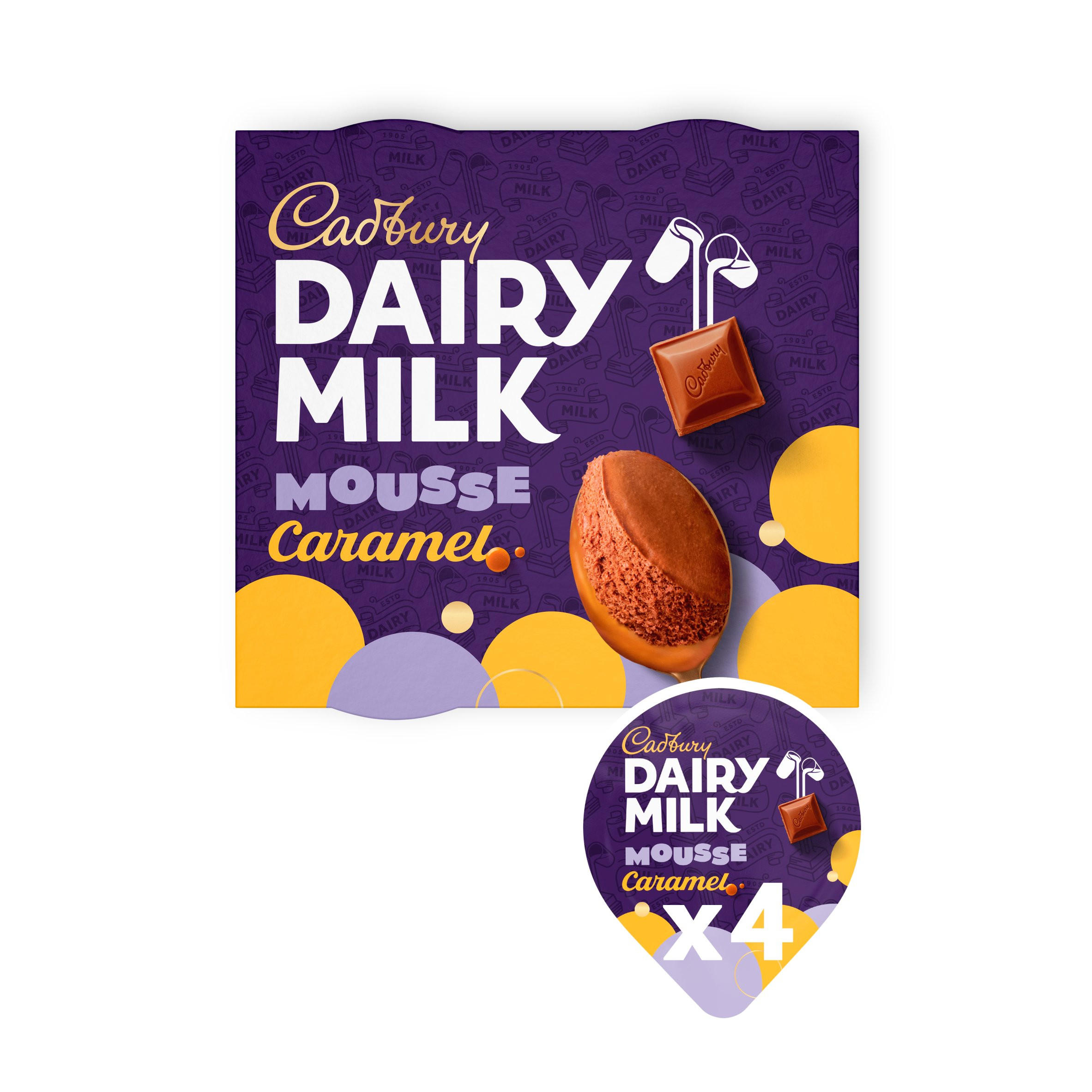 Dairy Milk Caramel 4 x 100ml (400ml)