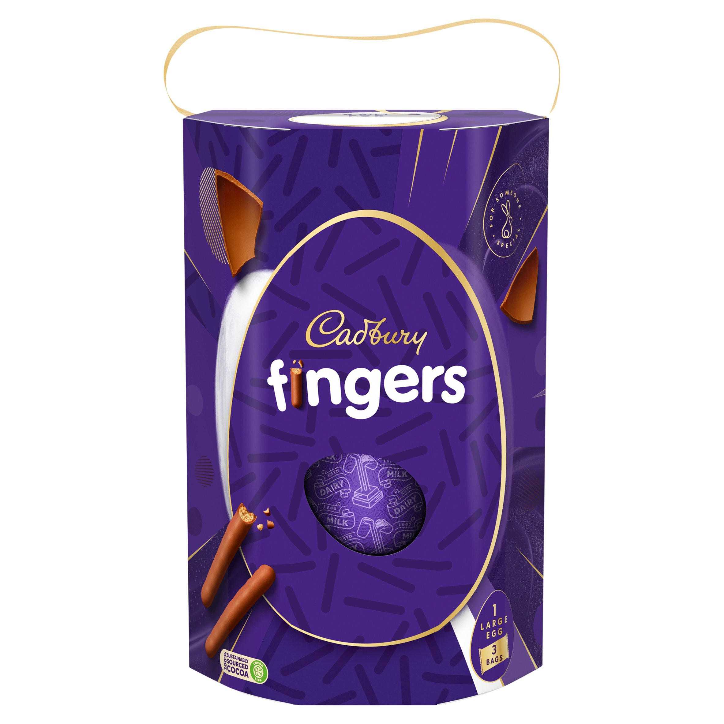 Cadbury Fingers 212.5g Easter Eggs Iceland Foods