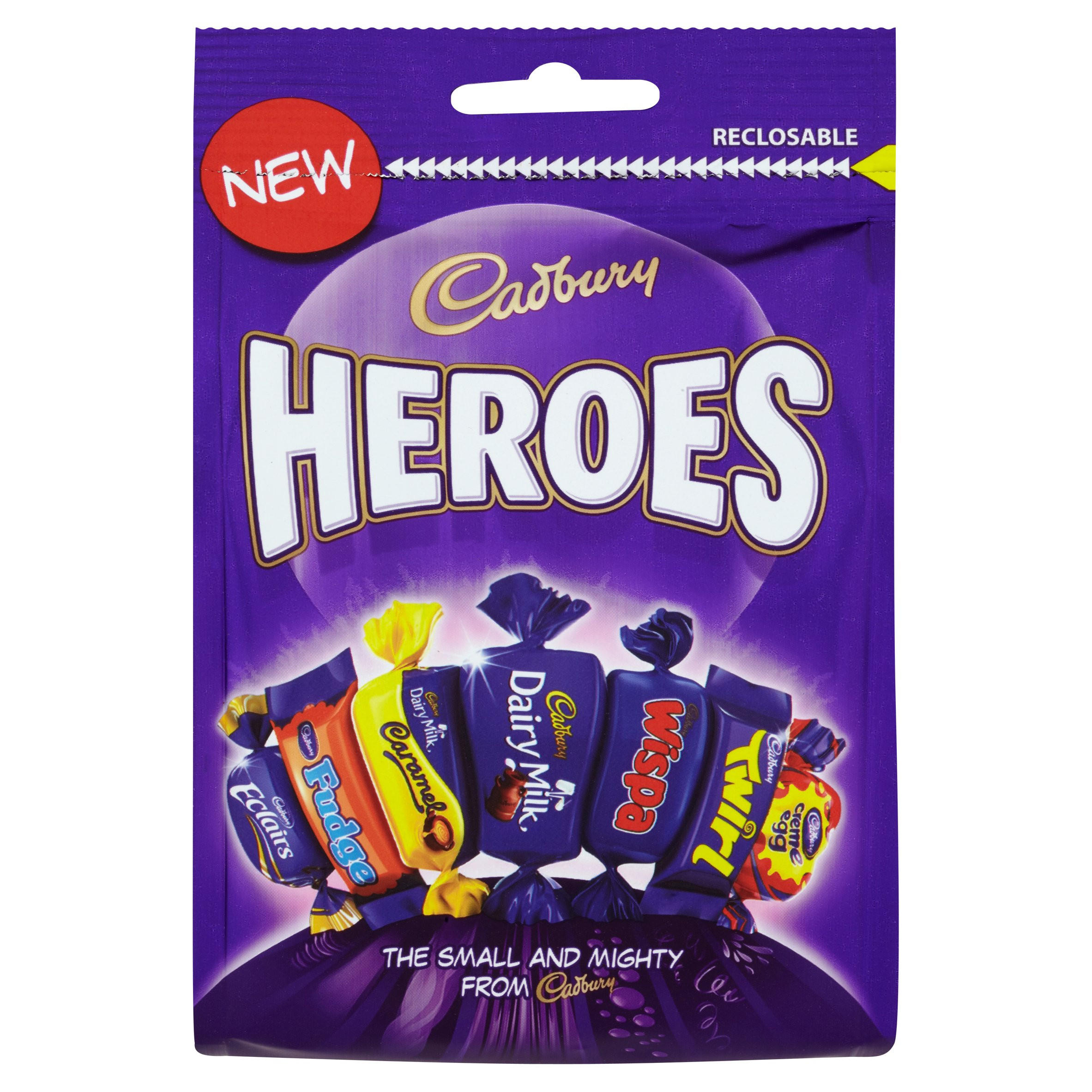 Cadbury Heroes Chocolate Bag 92g | Sharing Bags & Tubs | Iceland Foods