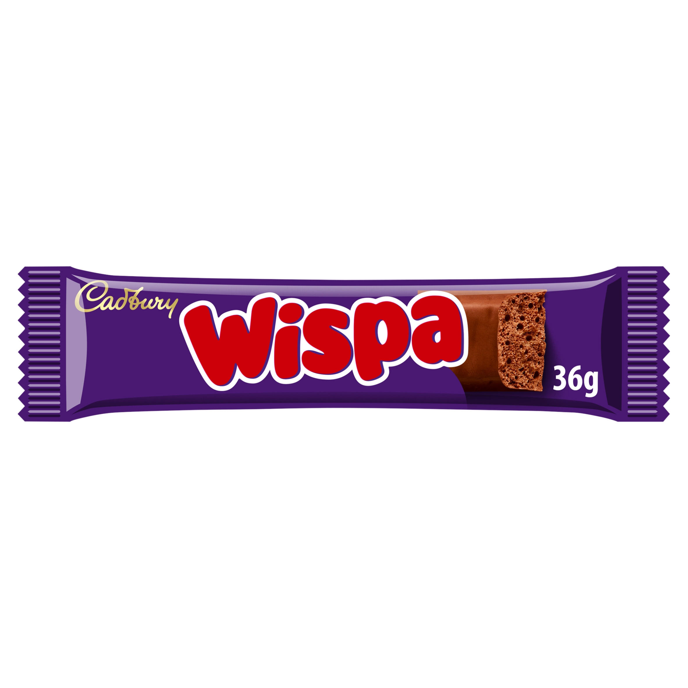 Cadbury Wispa Chocolate Bar, 36g | Single Chocolate Bars & Bags ...