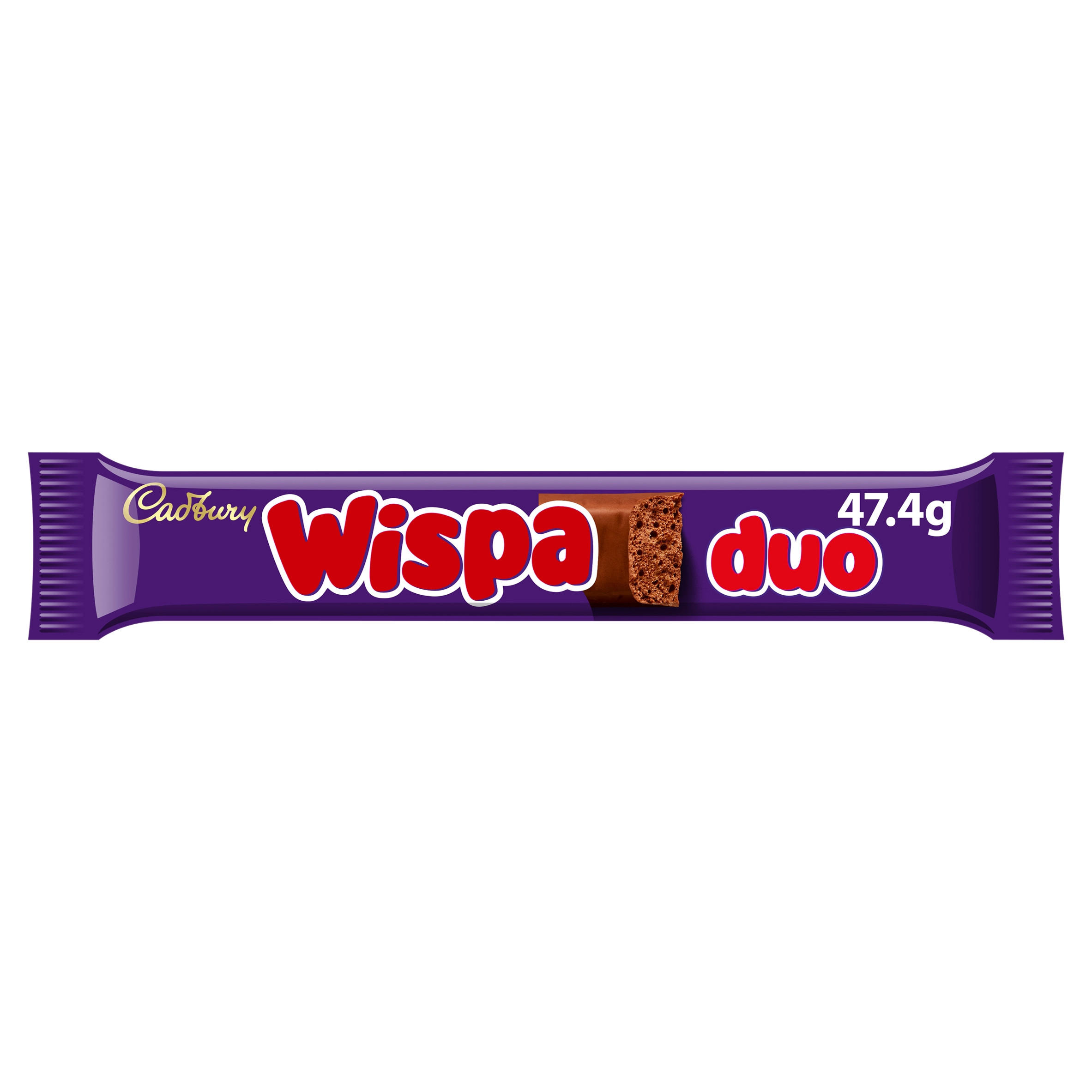 Cadbury Wispa Duo Chocolate Bar 47 4g Single Chocolate Bars And Bags Iceland Foods