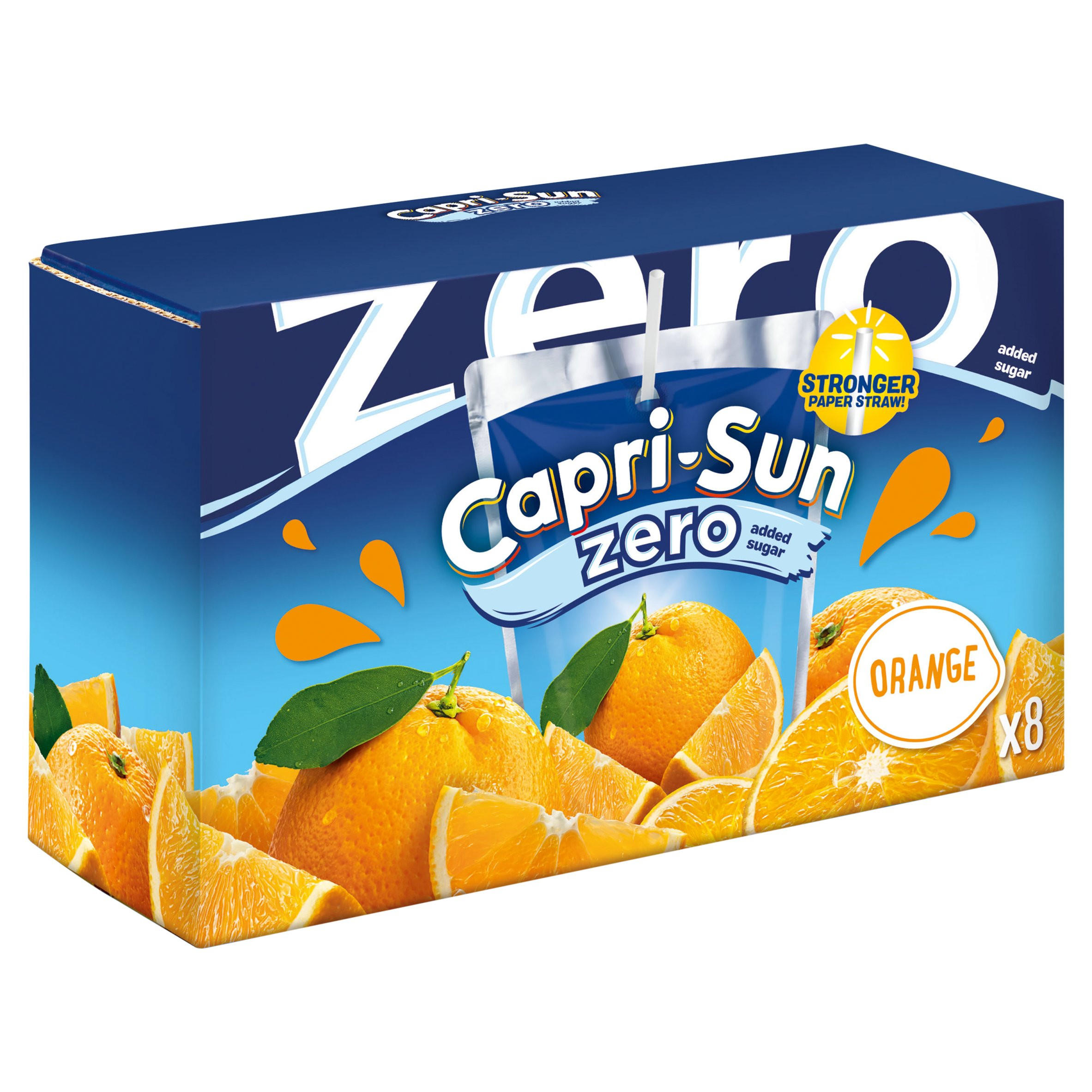 CapriSun Zero Orange 8 x 200ml Kids & Lunchbox Drinks Iceland Foods