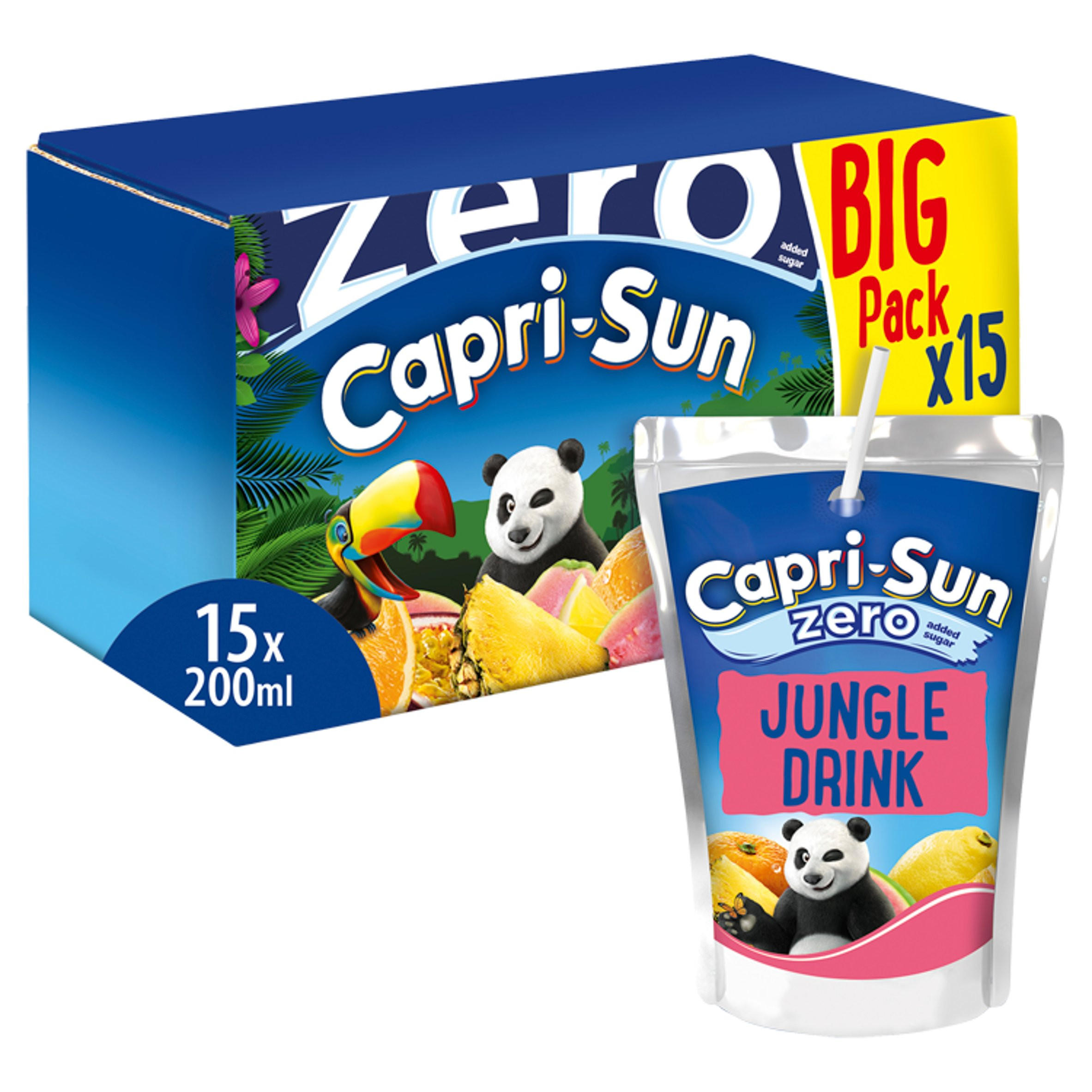 Capri Sun Jungle 15 x 200ml | Kids & Lunchbox Drinks | Iceland Foods