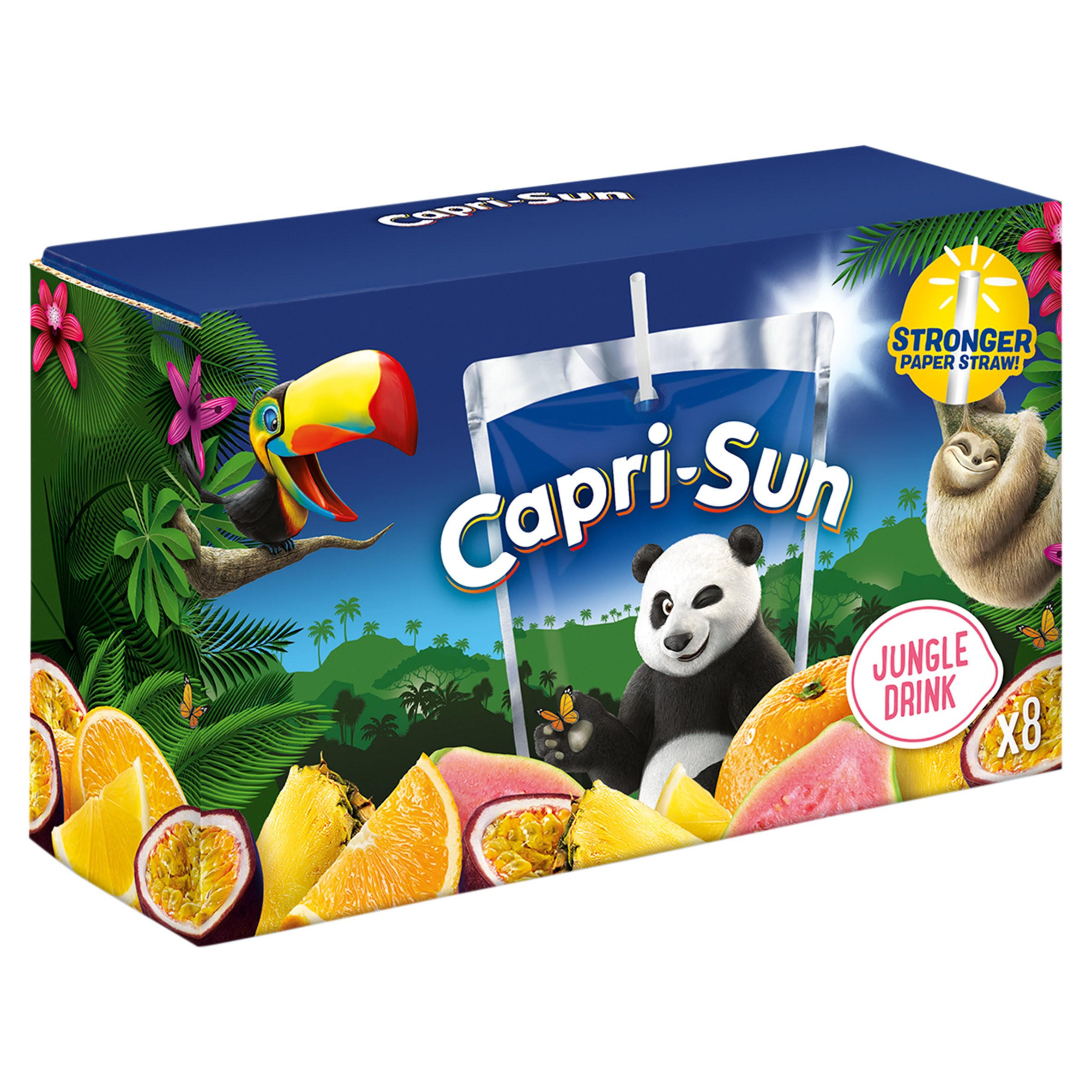 Capri-Sun Zero Orange 8 x 200ml Kids' Juice Drink
