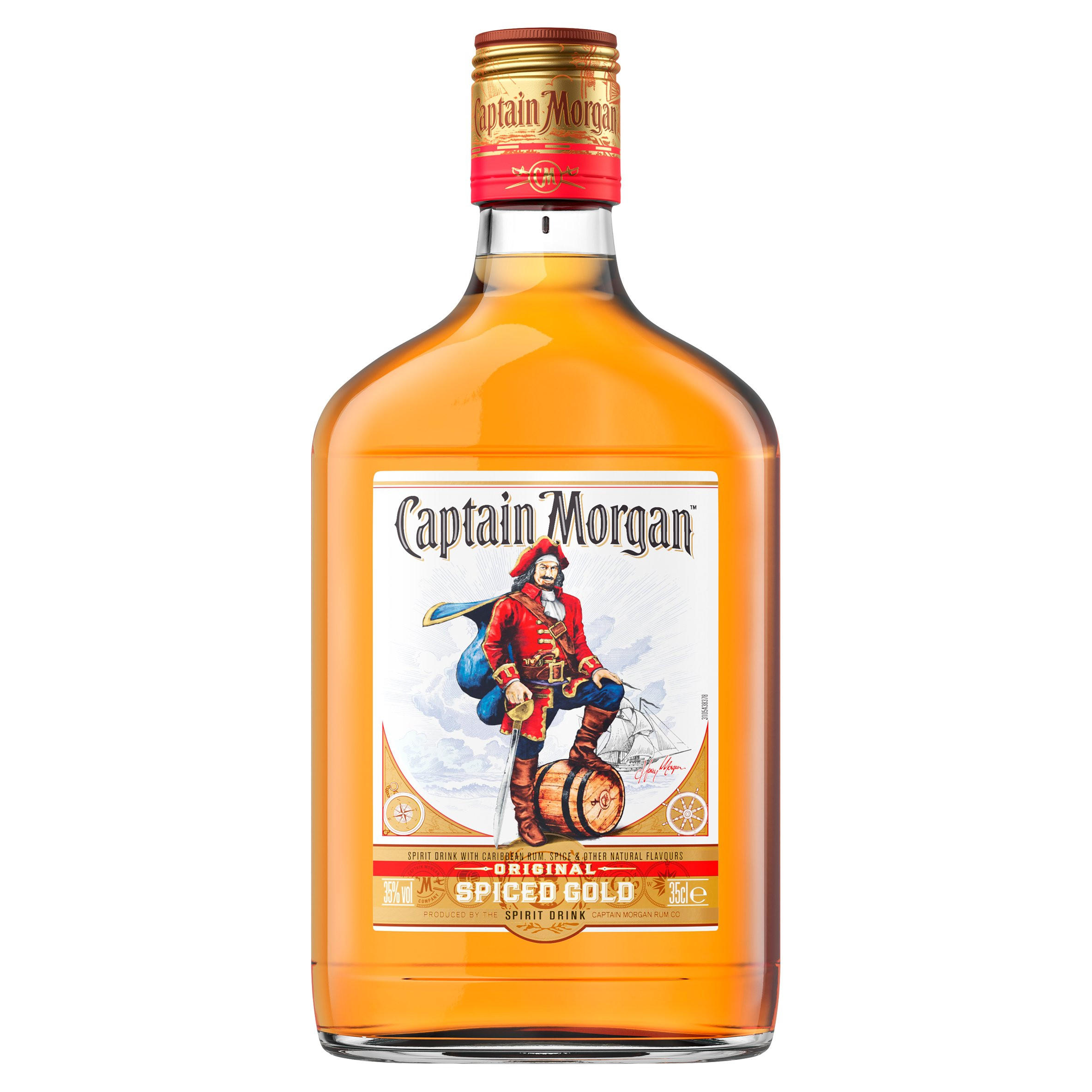 Captain Morgan Original Spiced Gold 35cl Spirits Pre Mixed Captain Morgan Original Spiced Gold 35cl Spirits Pre Mixed